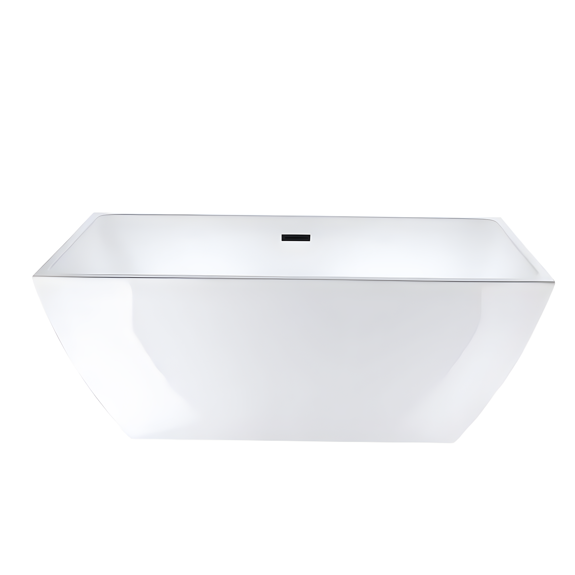66.9" x 33" Freestanding Soaking Bathtub
