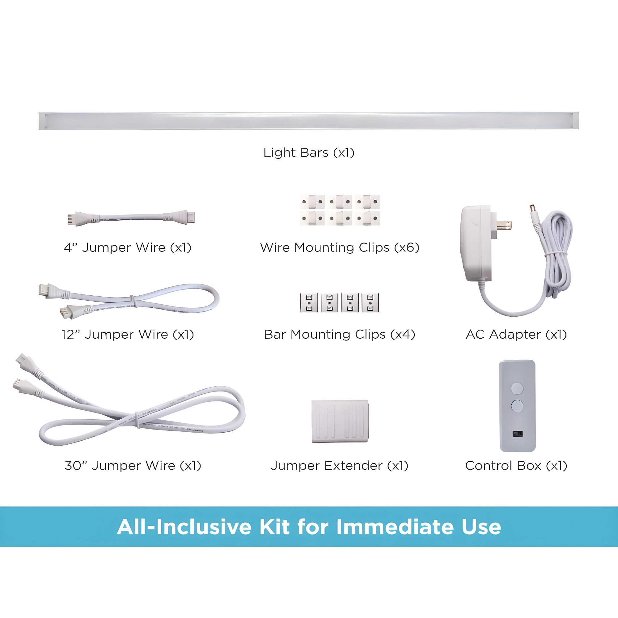 LED 24'' Under Cabinet Linkable Light Bar