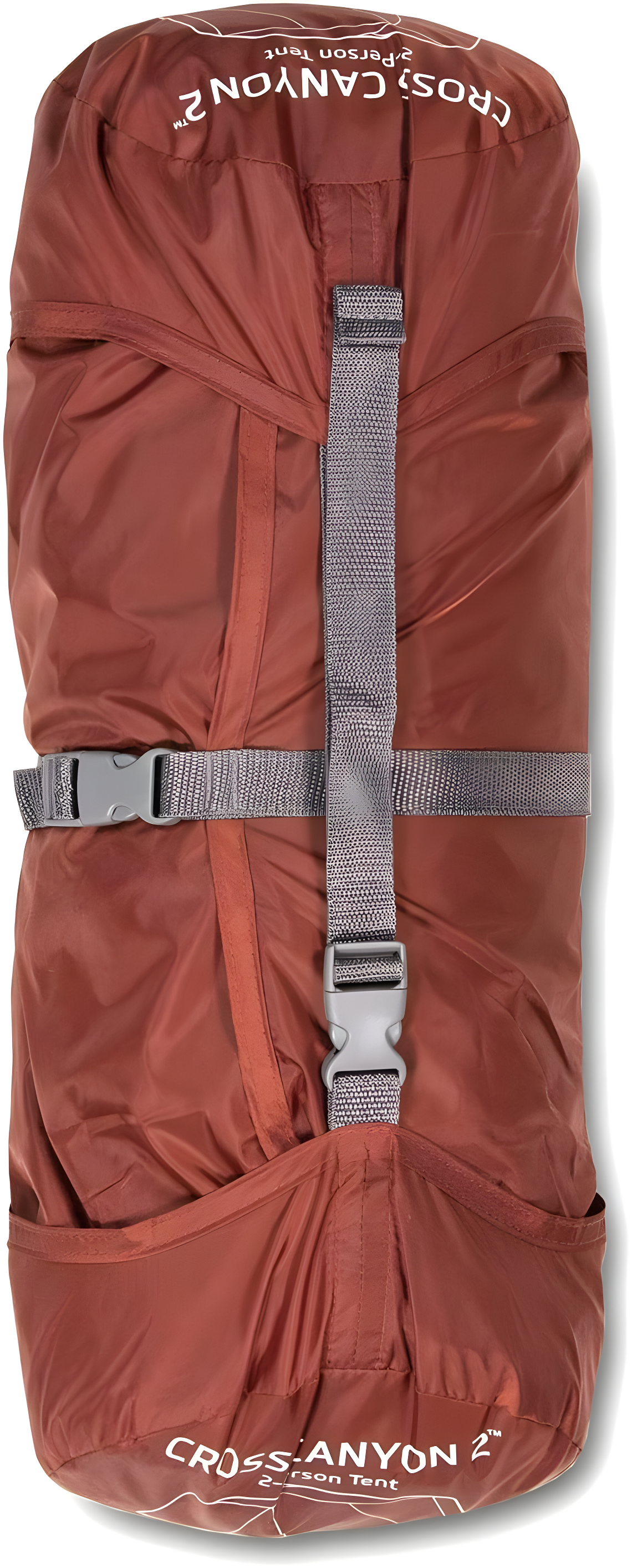 Klymit Cross Canyon 2 Person 3 Season Dome Camping Tent, Red