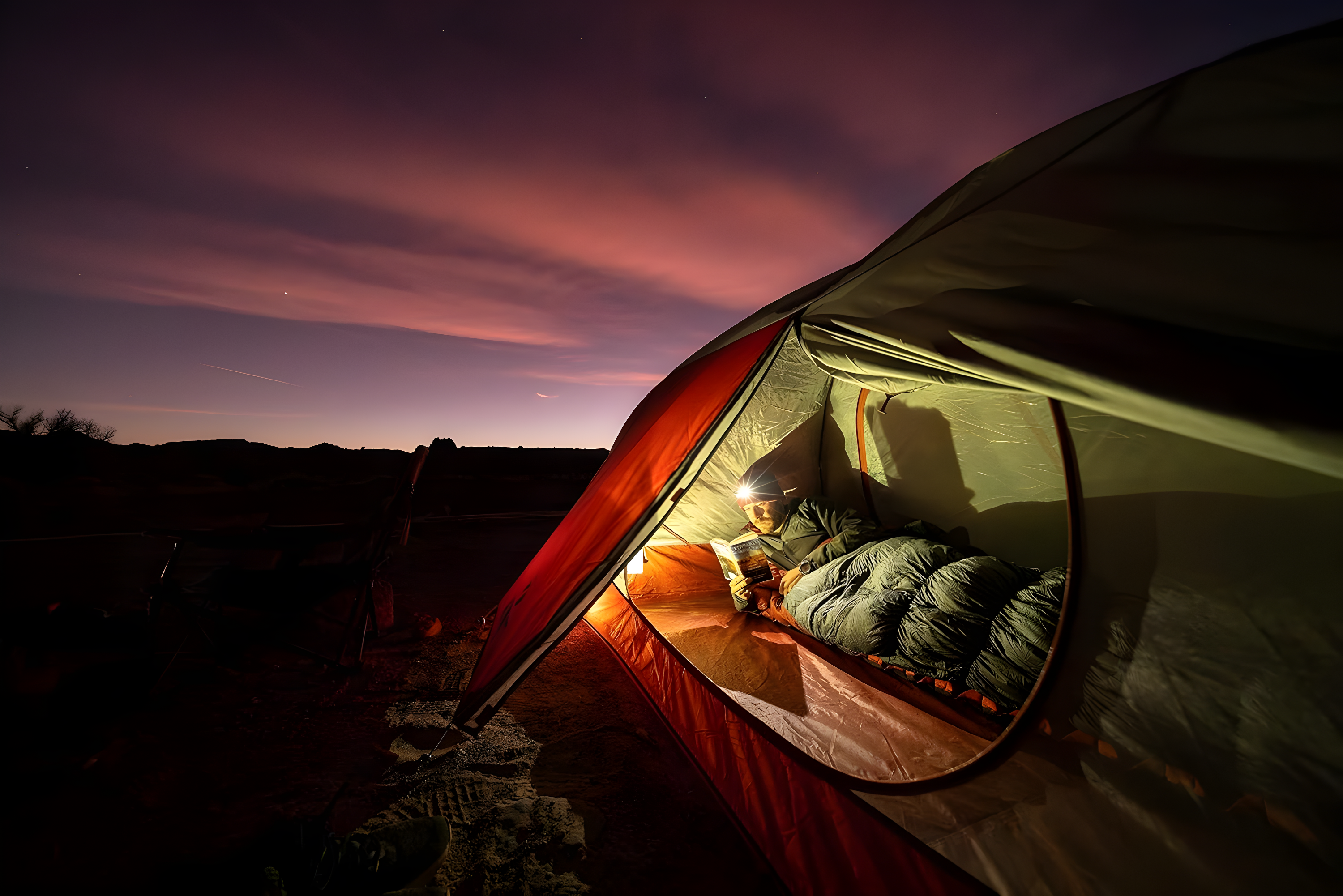 Klymit Cross Canyon 2 Person 3 Season Dome Camping Tent, Red
