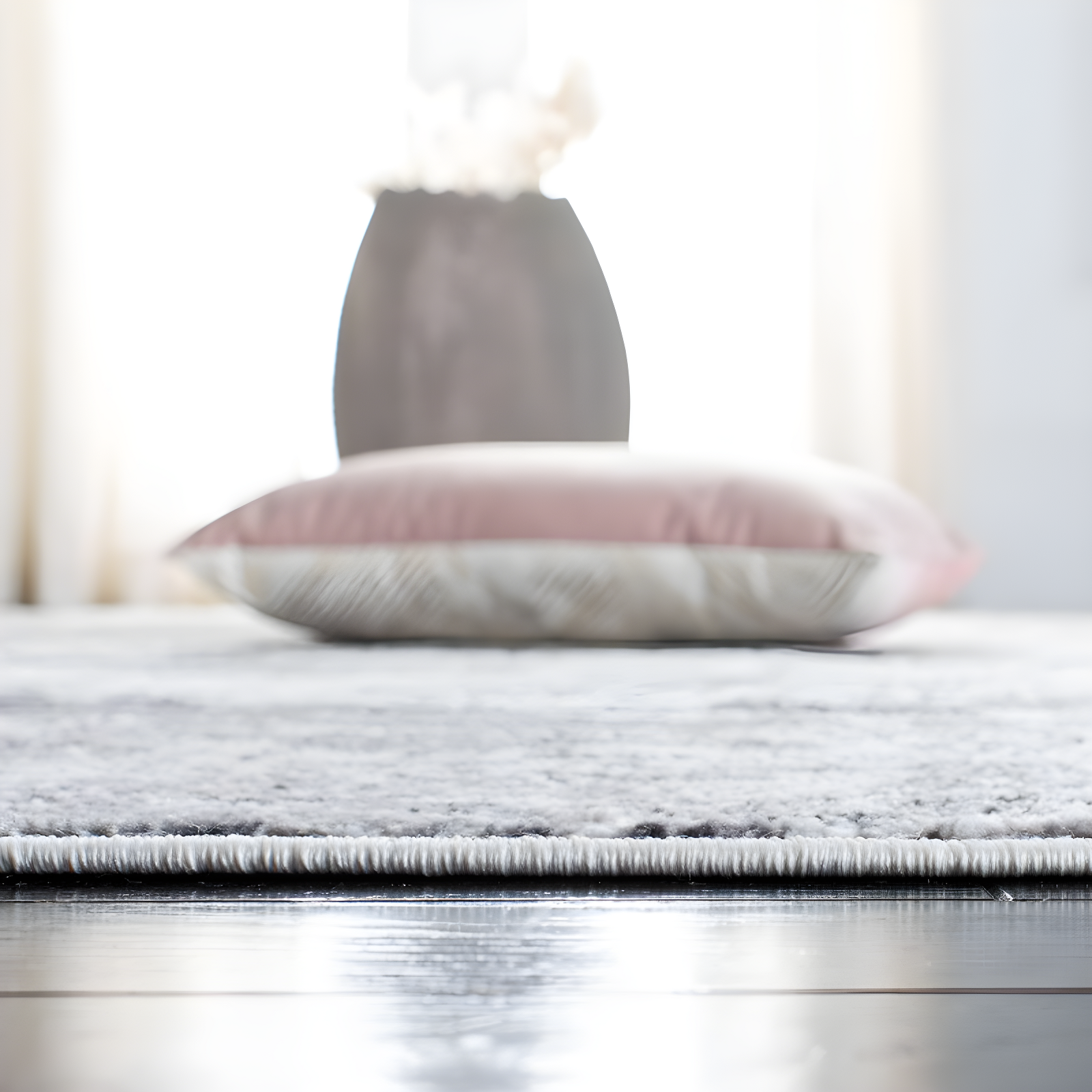 Amelia ALA705 Power Loomed Area Rug - Grey/Ivory - 4'x6' - Safavieh.