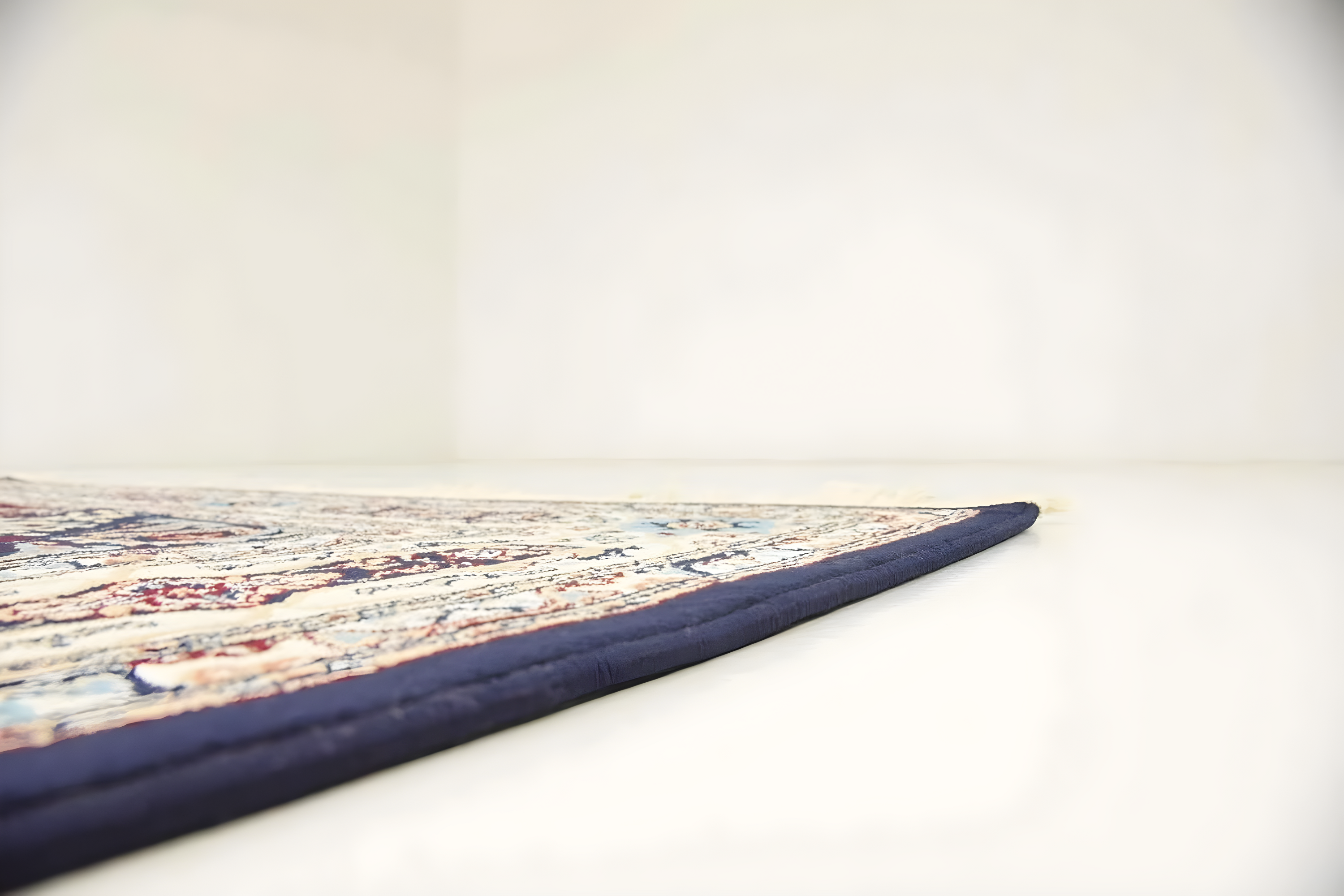 Unique Loom Narenj Collection Area Rug - Adams (5' 1" x 8' Rectangle Navy Blue/Beige)