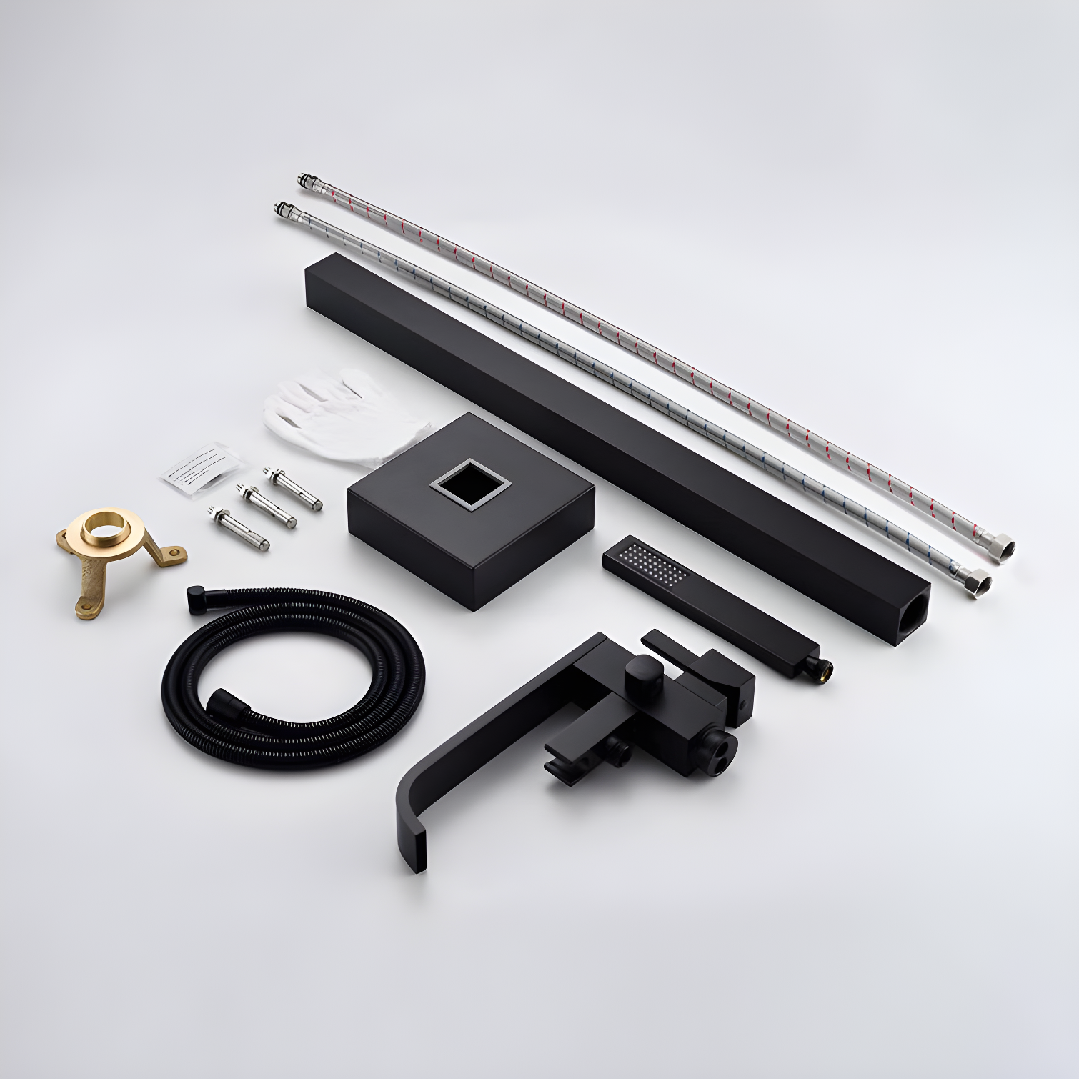 Floor Tub Filler with Diverter