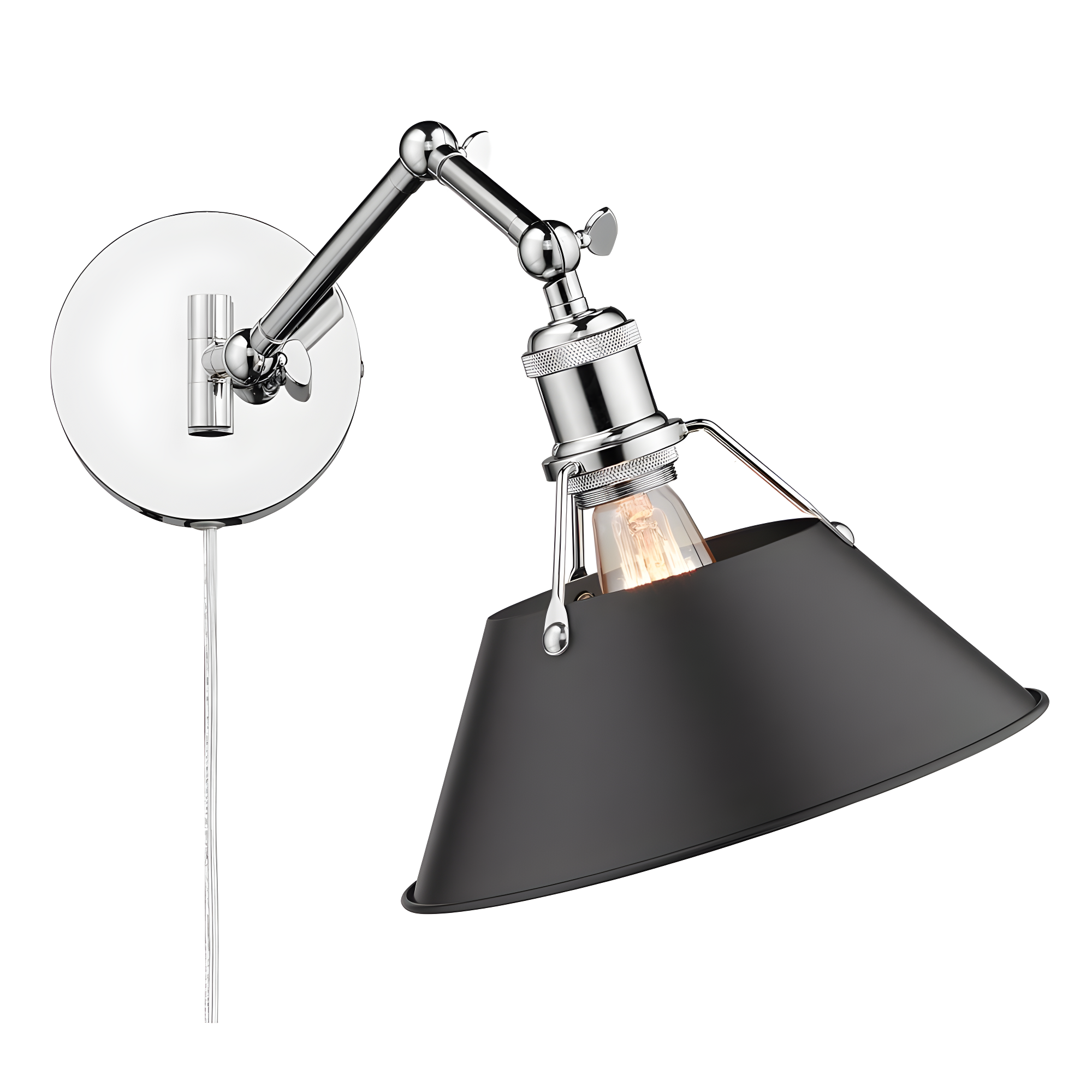 Trent Austin Design® Weatherford Steel Swing Arm Sconce