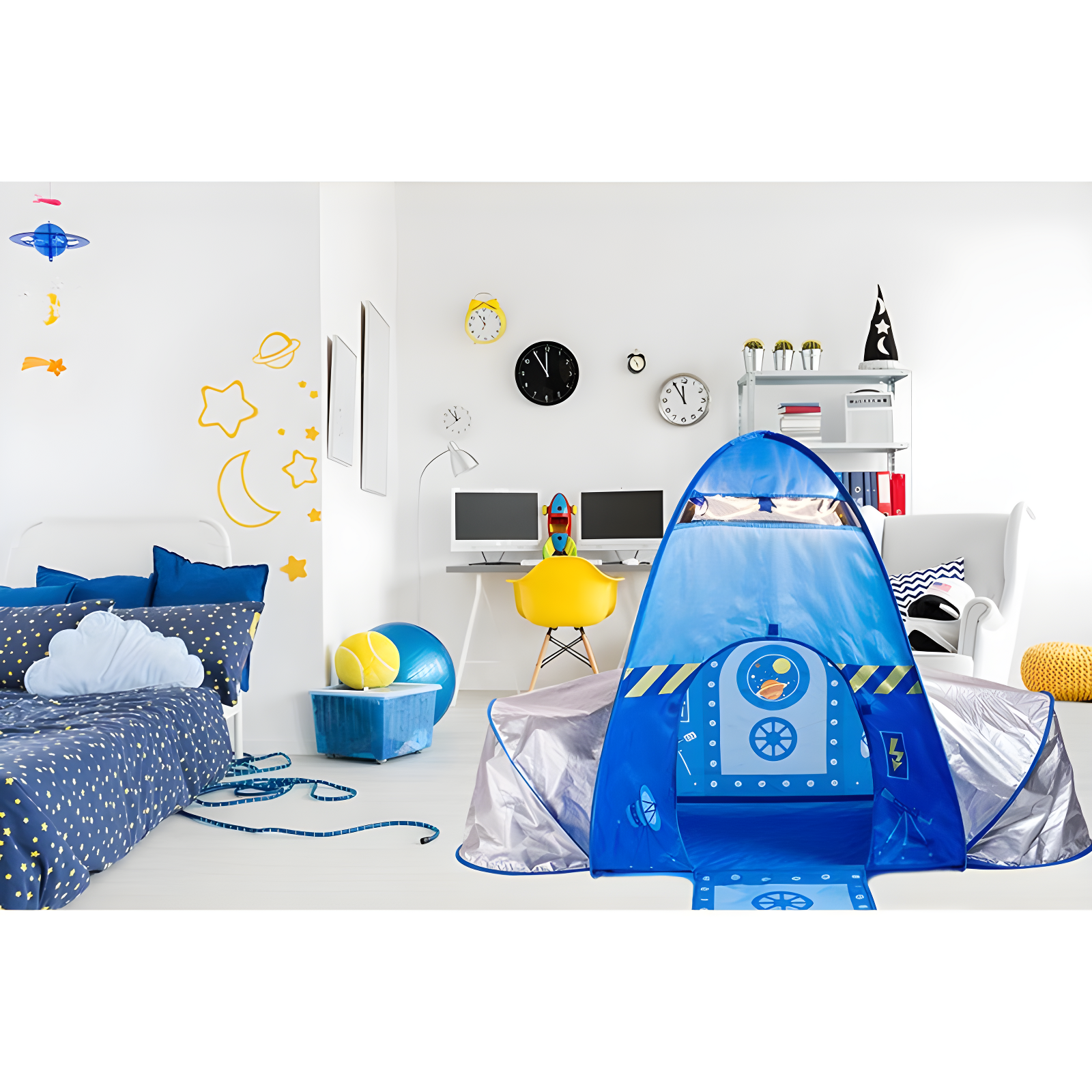 Fun2Give Pop-It-Up  Rocket Play Tent w/ Lights