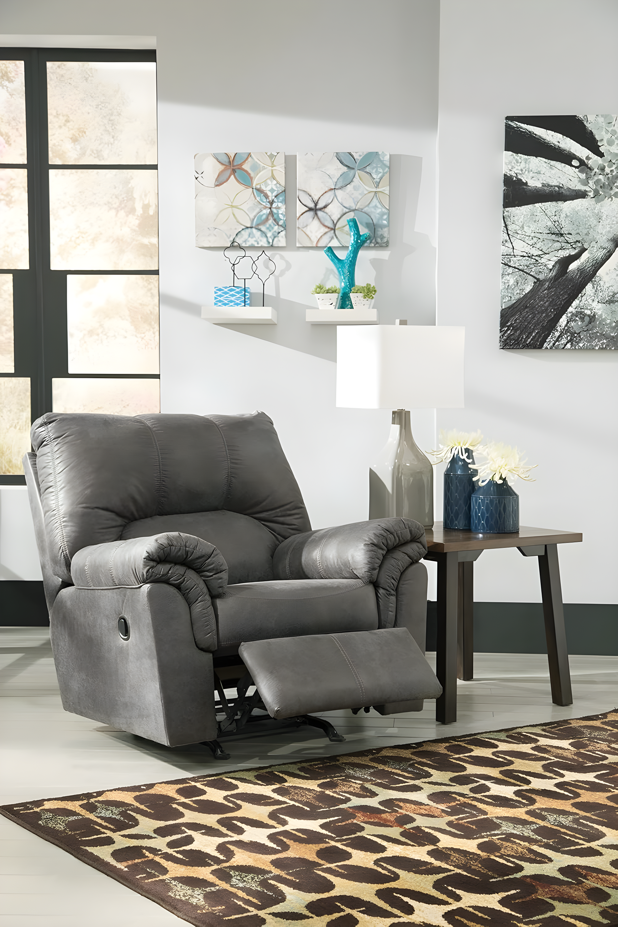 Antolin Faux Leather Recliner