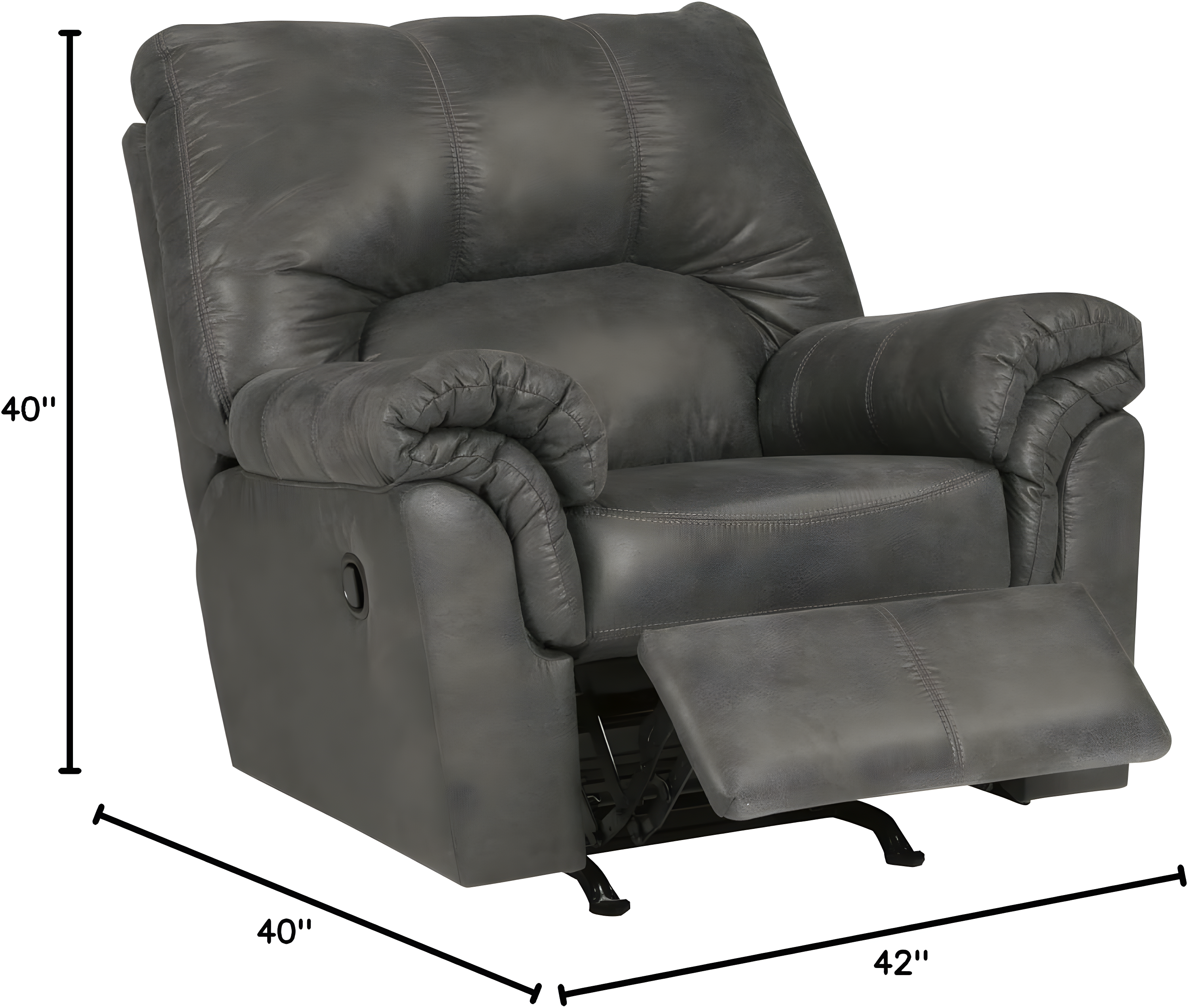 Antolin Faux Leather Recliner