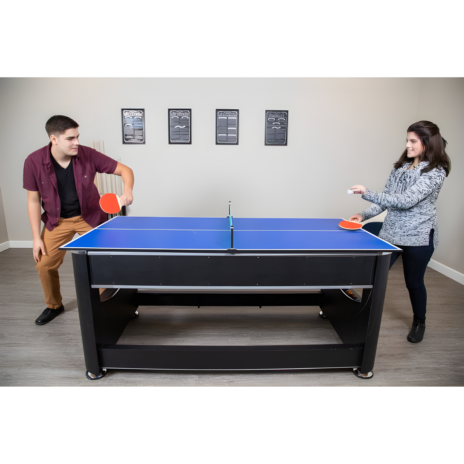 Triple Threat 3-in-1 72" Multi Game Table