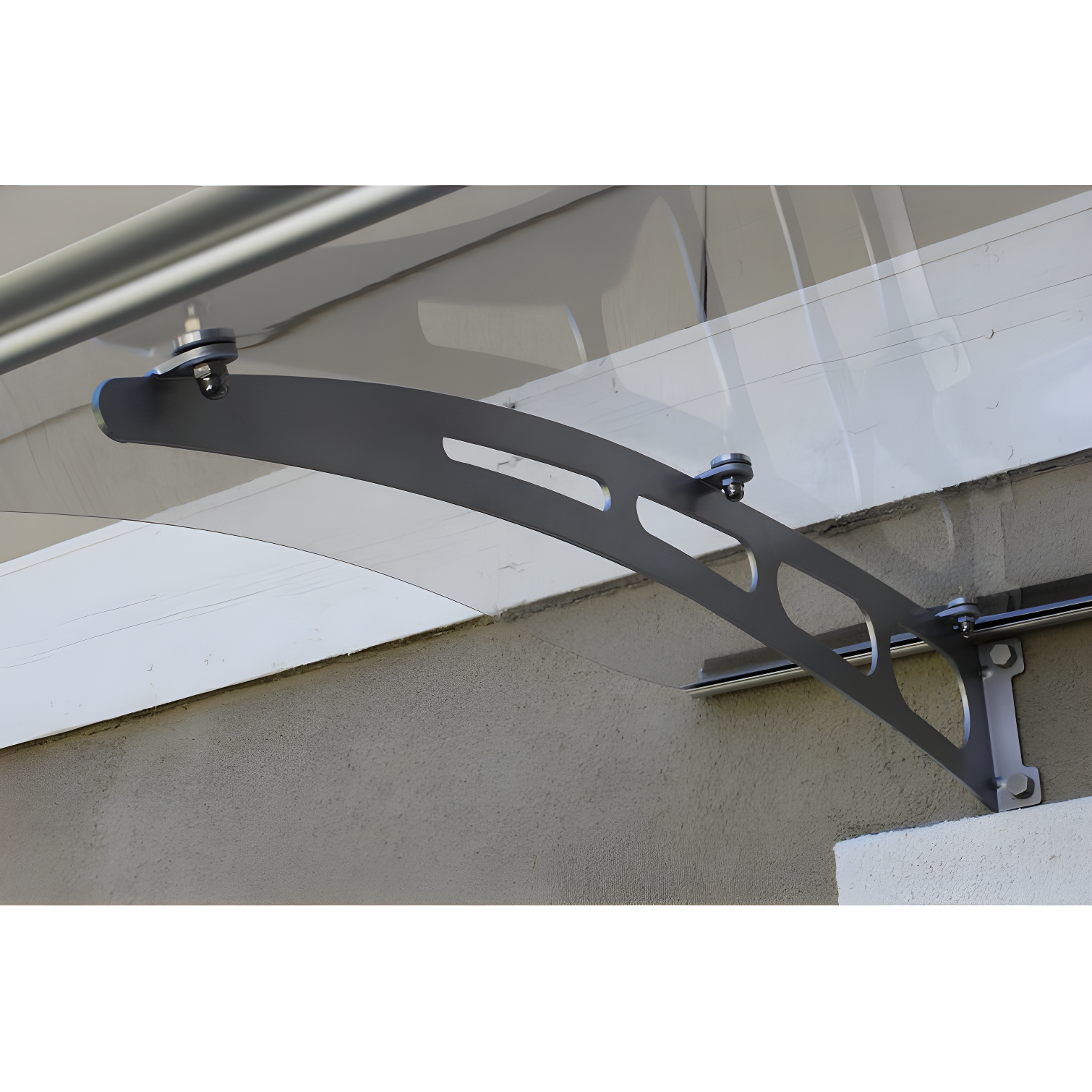 Advaning 7.9'' D Polycarbonate Cover Retractable Door / Window Awning