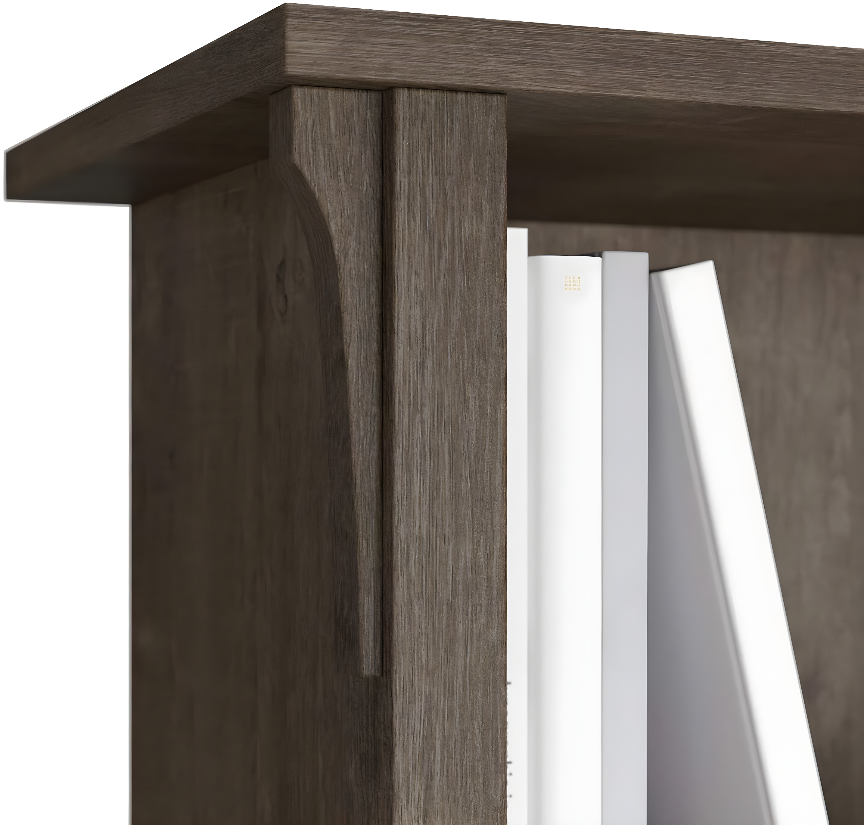 Khadesha 5 Shelf 63" Standard Bookcase