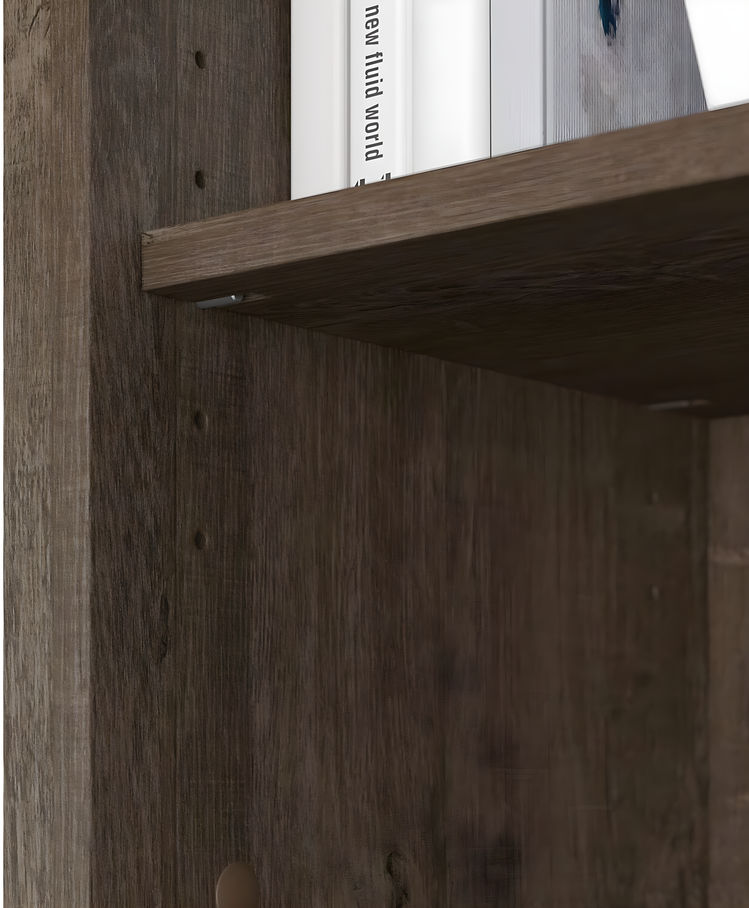 Khadesha 5 Shelf 63" Standard Bookcase