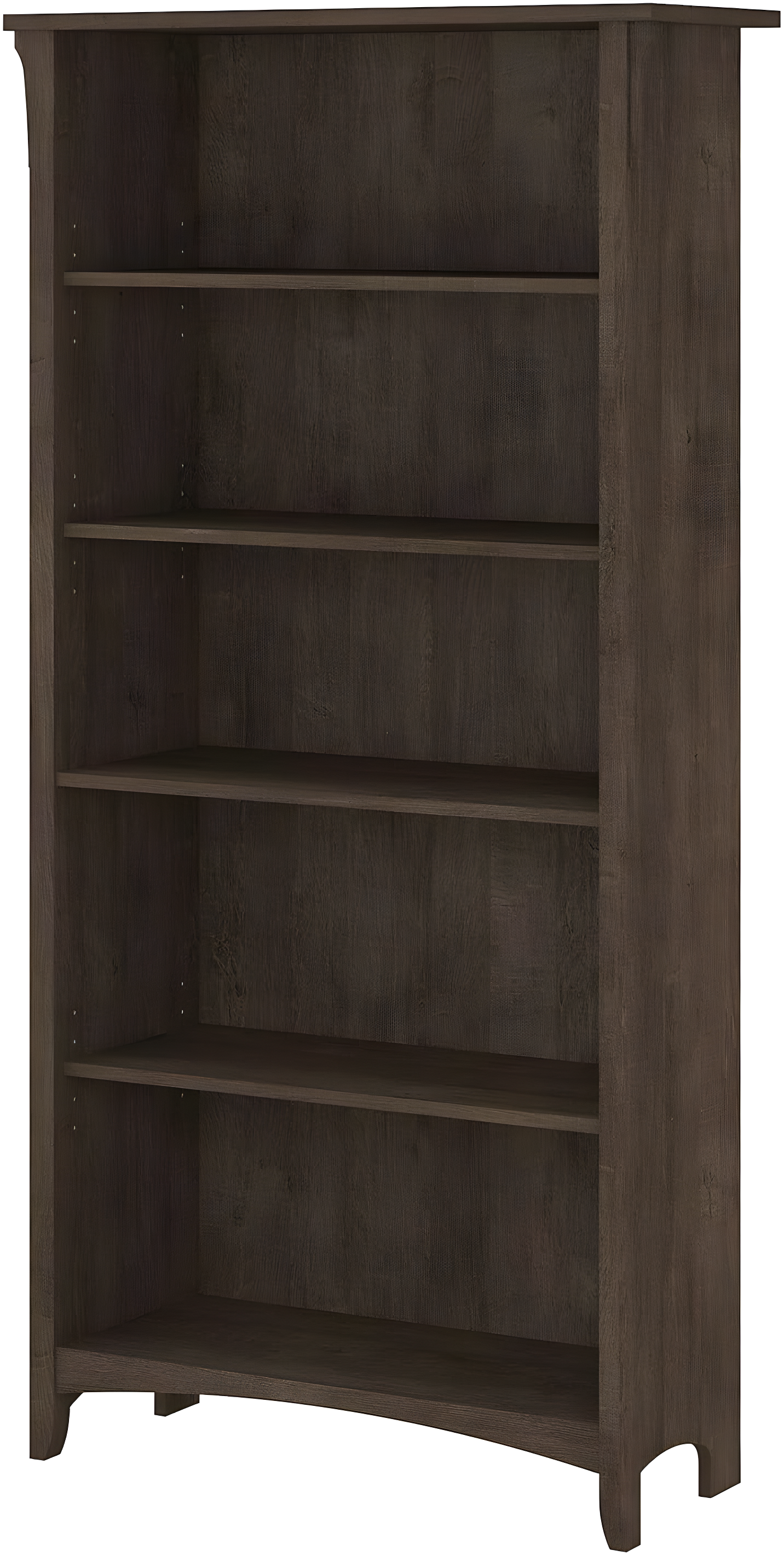 Khadesha 5 Shelf 63" Standard Bookcase