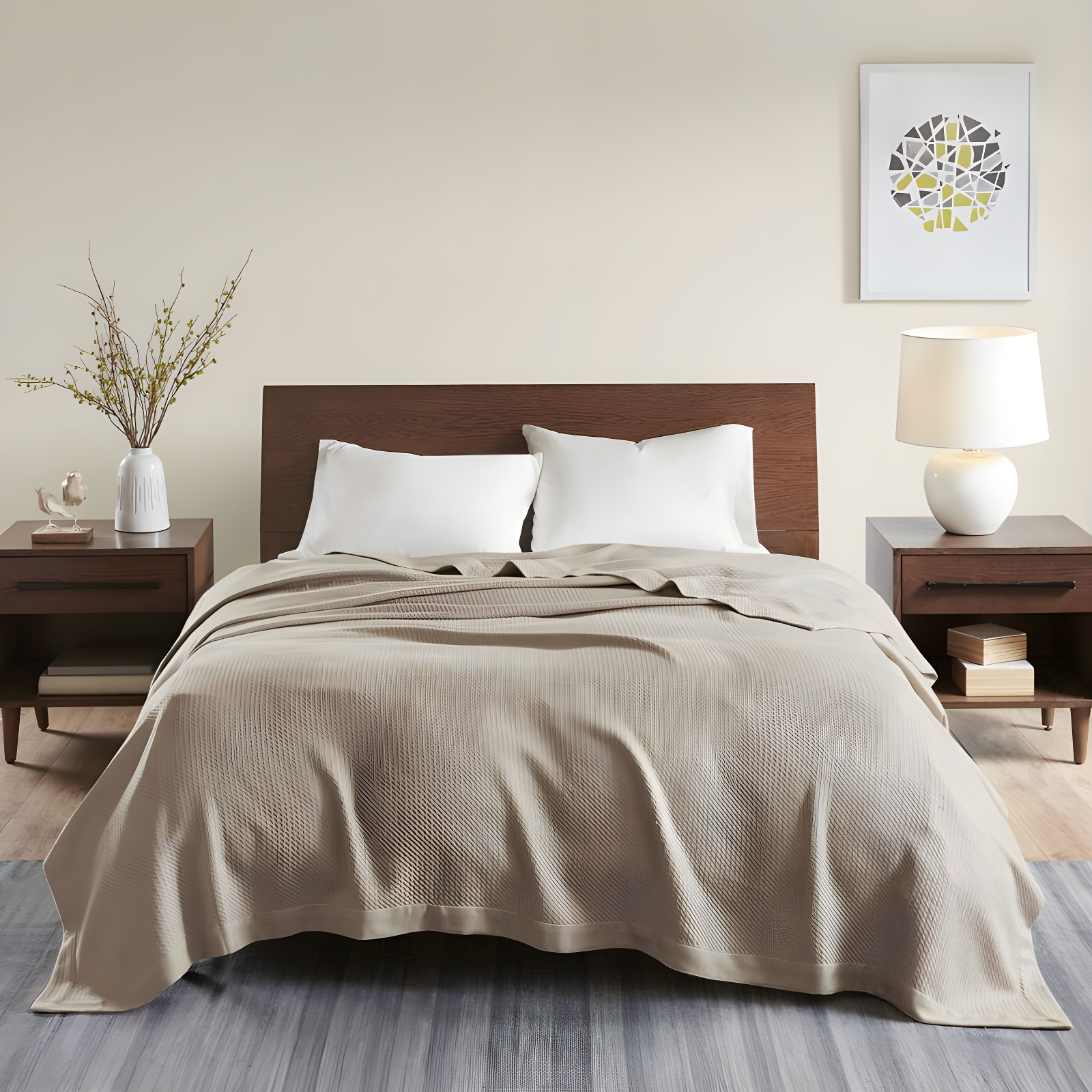 100% Certified Cotton Blanket