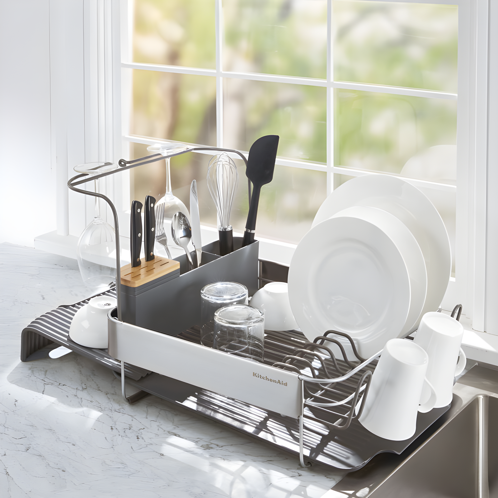 KitchenAid® KitchenAid® Full Size Expandable Dish-Drying Rack