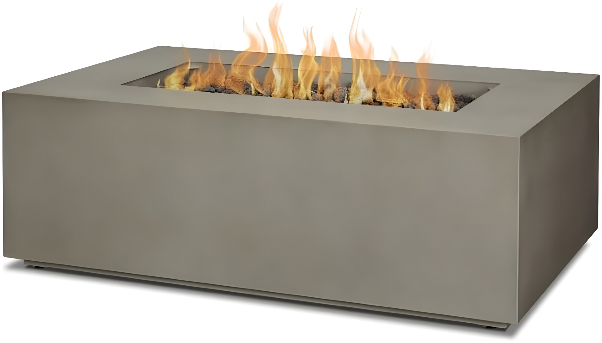 AEGEAN Propane / Natural Gas Outdoor Fire Pit Table
