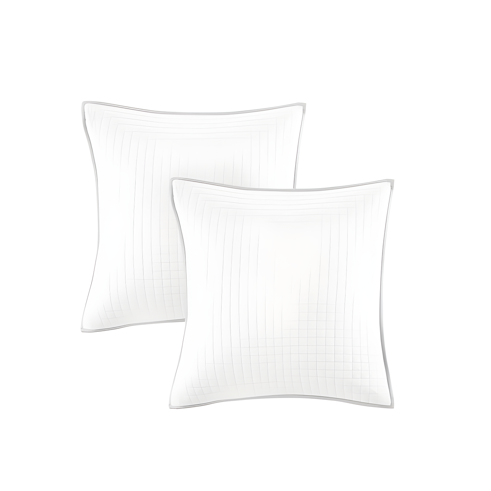 Intelligent Design Brooklyn Cotton Jacquard Duvet Cover Set with Euro Shams and Throw Pillows