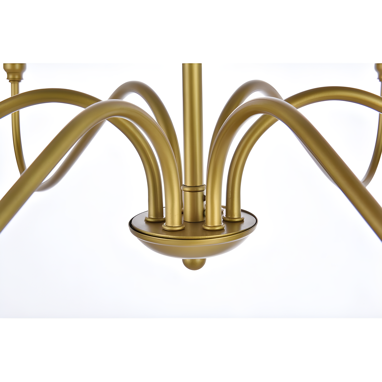 Ableton 6 Light Metal Dimmable Chandelier