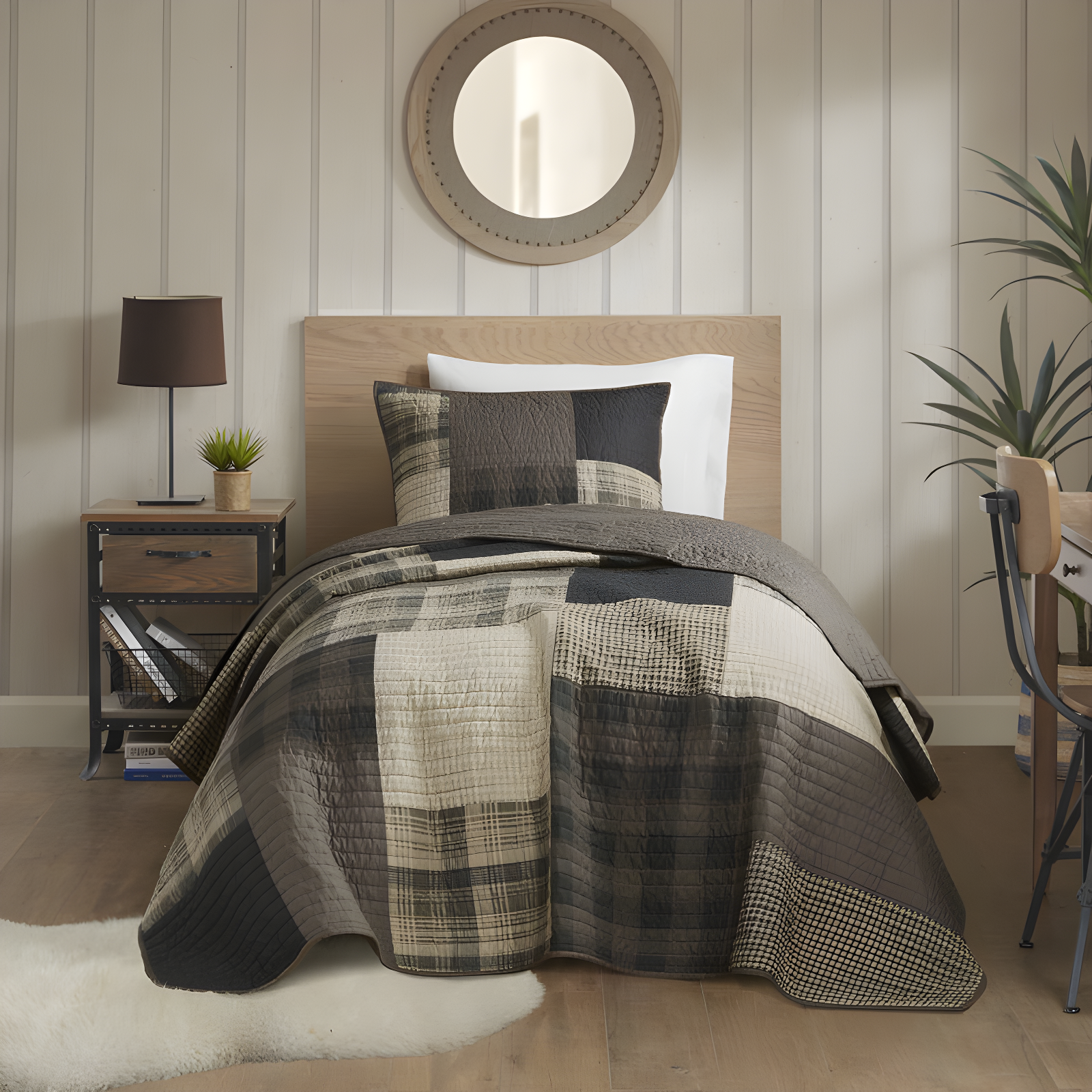 Woolrich Woolrich Sunset Oversized Cotton Quilt Mini Set