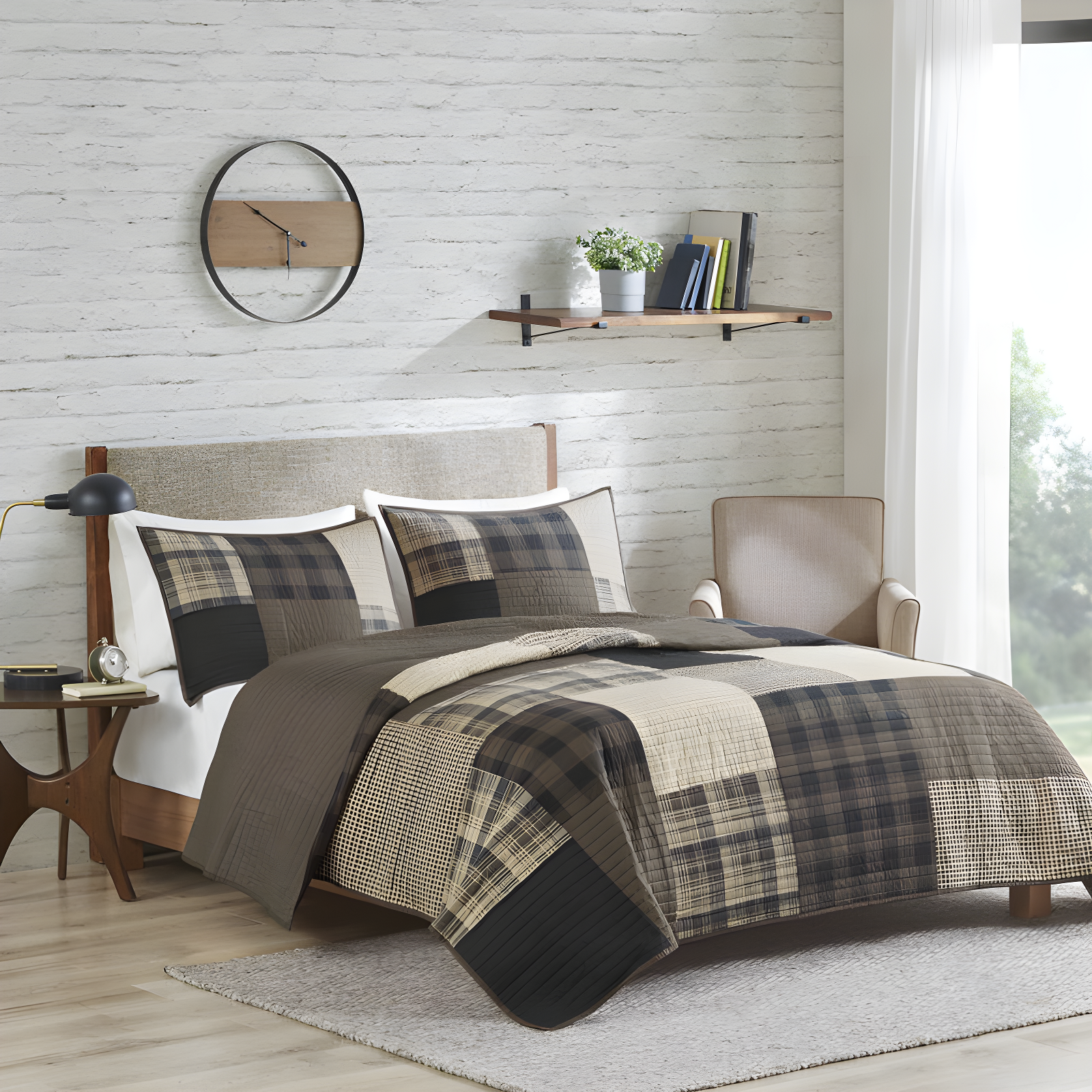 Woolrich Woolrich Sunset Oversized Cotton Quilt Mini Set