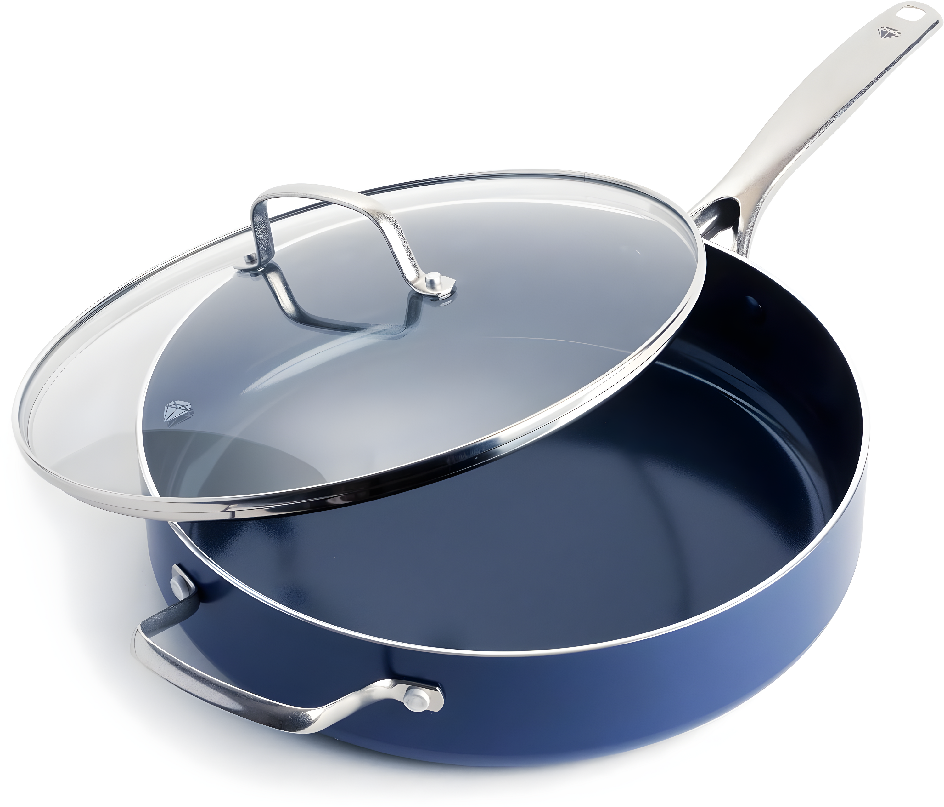 Blue Diamond Blue Diamond 5 qt. Non-Stick Saute Pan with Lid