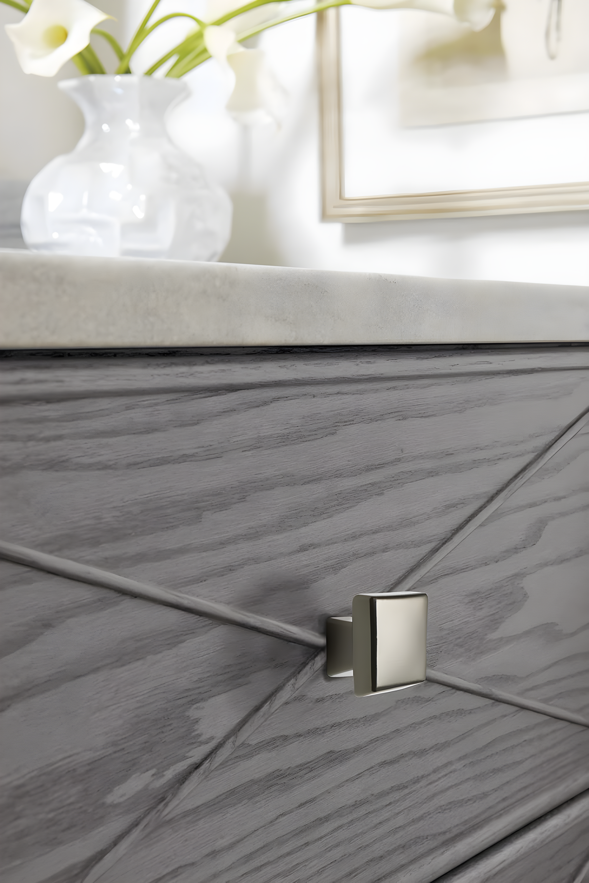 Amerock Blackrock 1-1/2 inch (38mm) Length Gunmetal Cabinet Knob