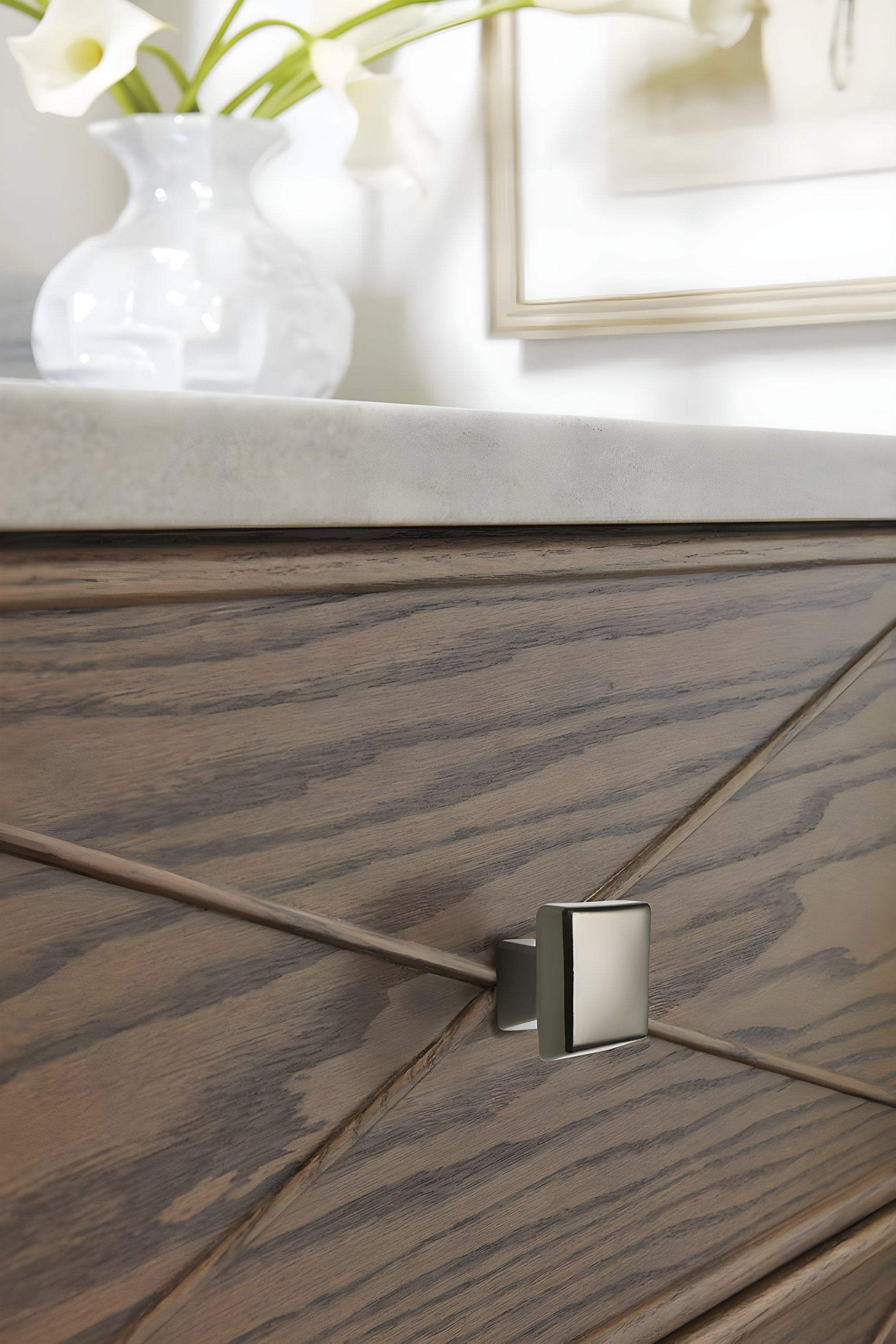 Amerock Blackrock 1-1/2 inch (38mm) Length Gunmetal Cabinet Knob