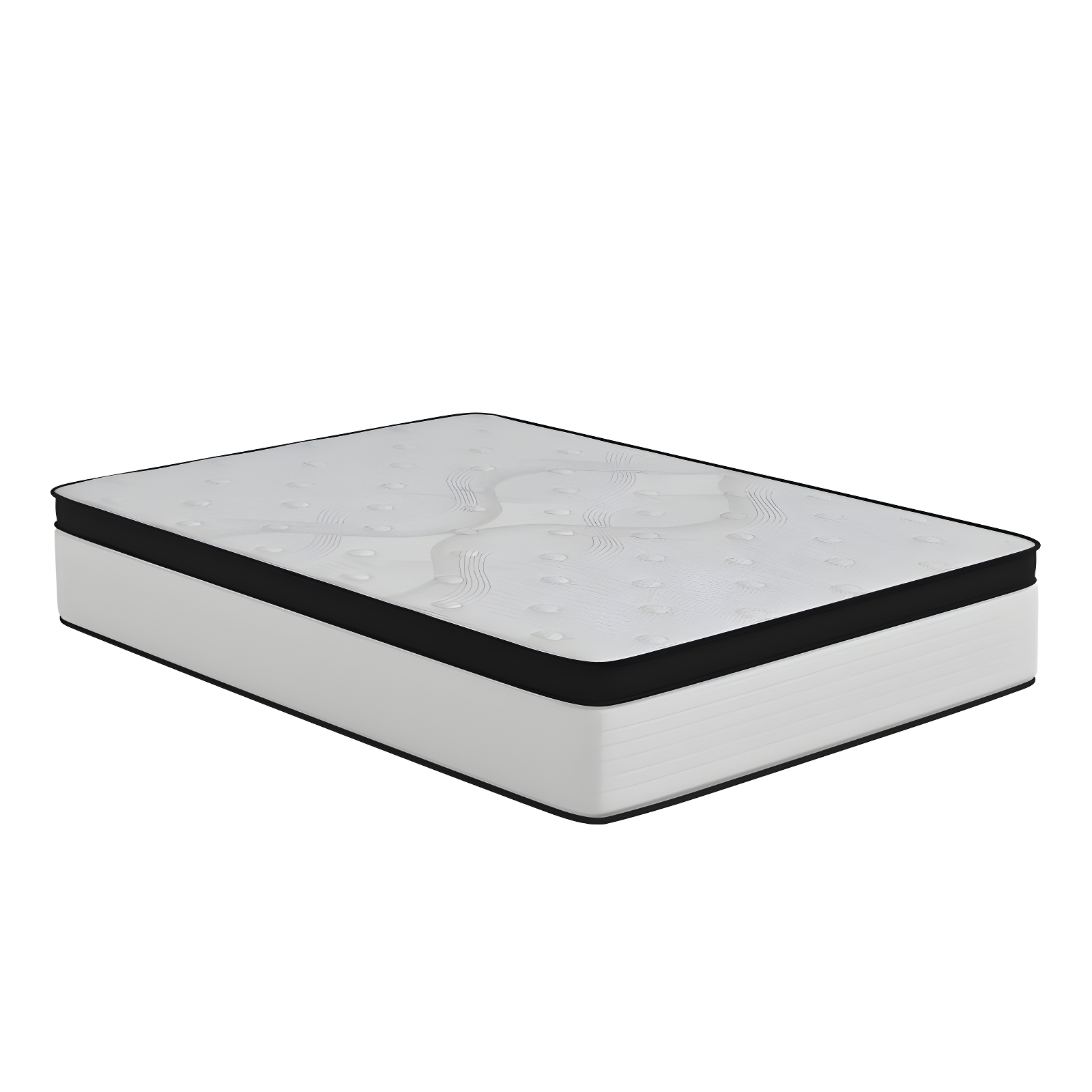 Flash Furniture 12" Hybrid Firm Pocket Spring Mattress, Full Mattress in a Box-Premium Mattress