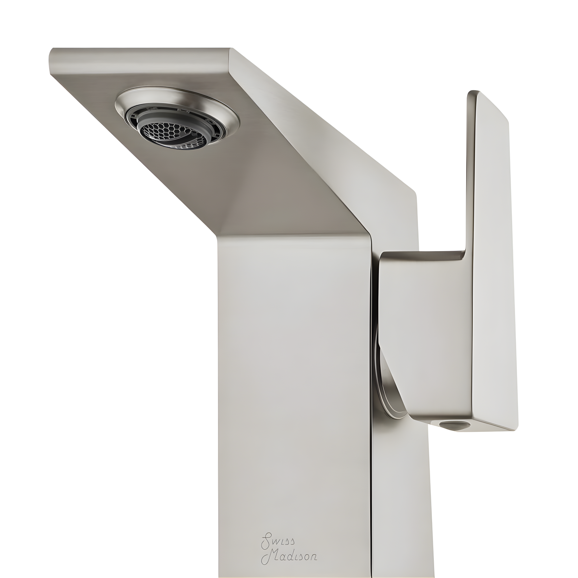 Carre Single Hole, Single-Handle, Bathroom Faucet