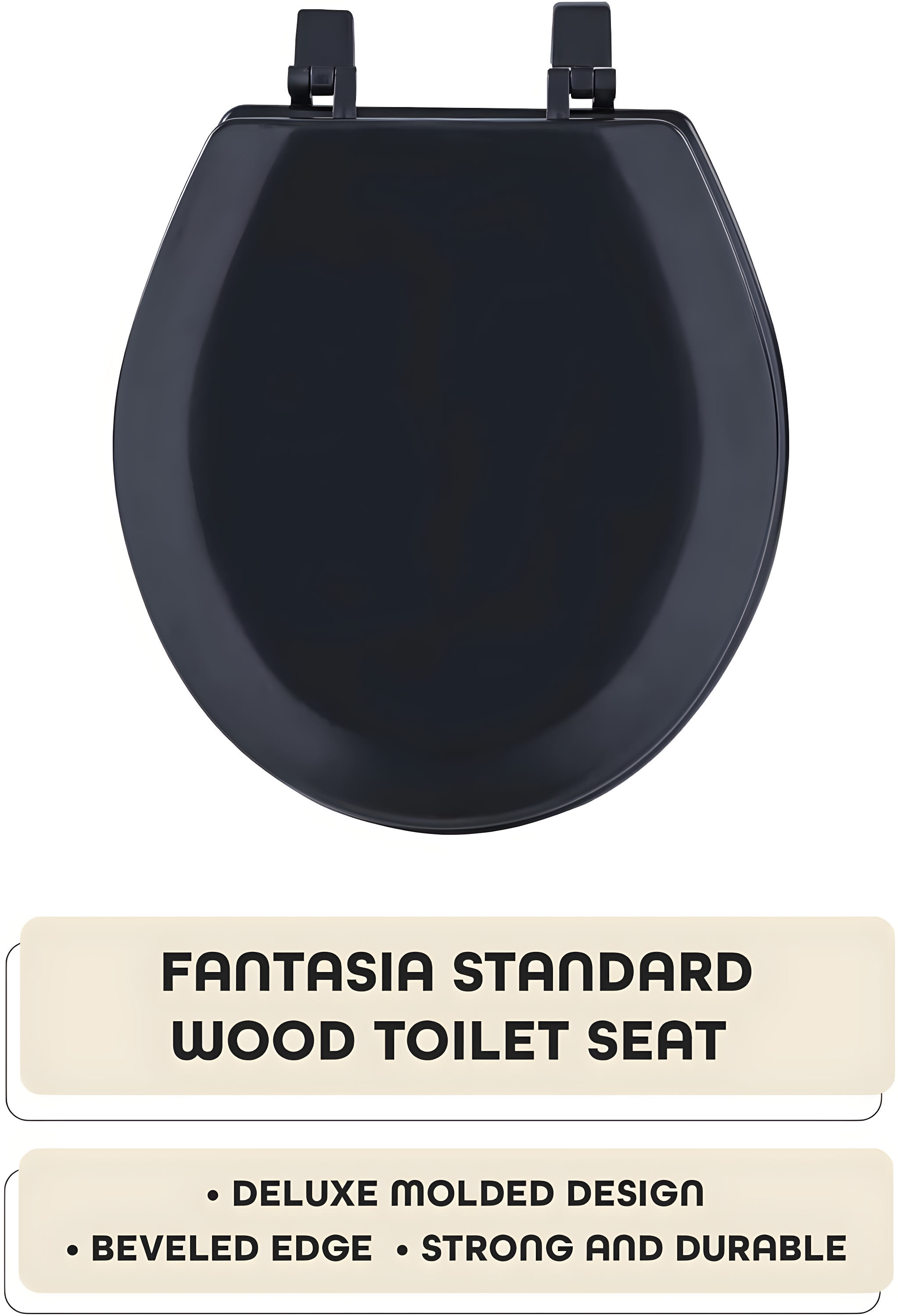 Fantasia Round Toilet Seat and Lid