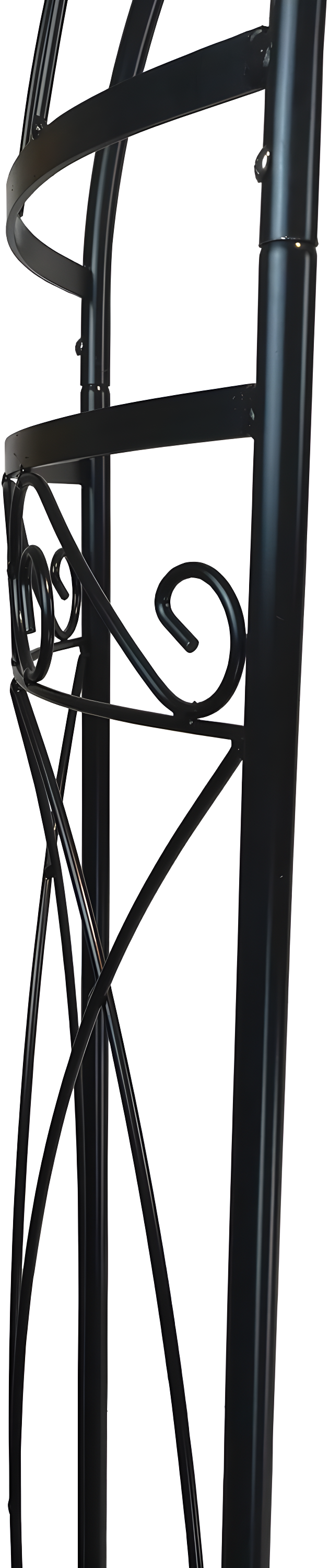 OUTOUR 87'' H x 14'' W Iron Arched Trellis