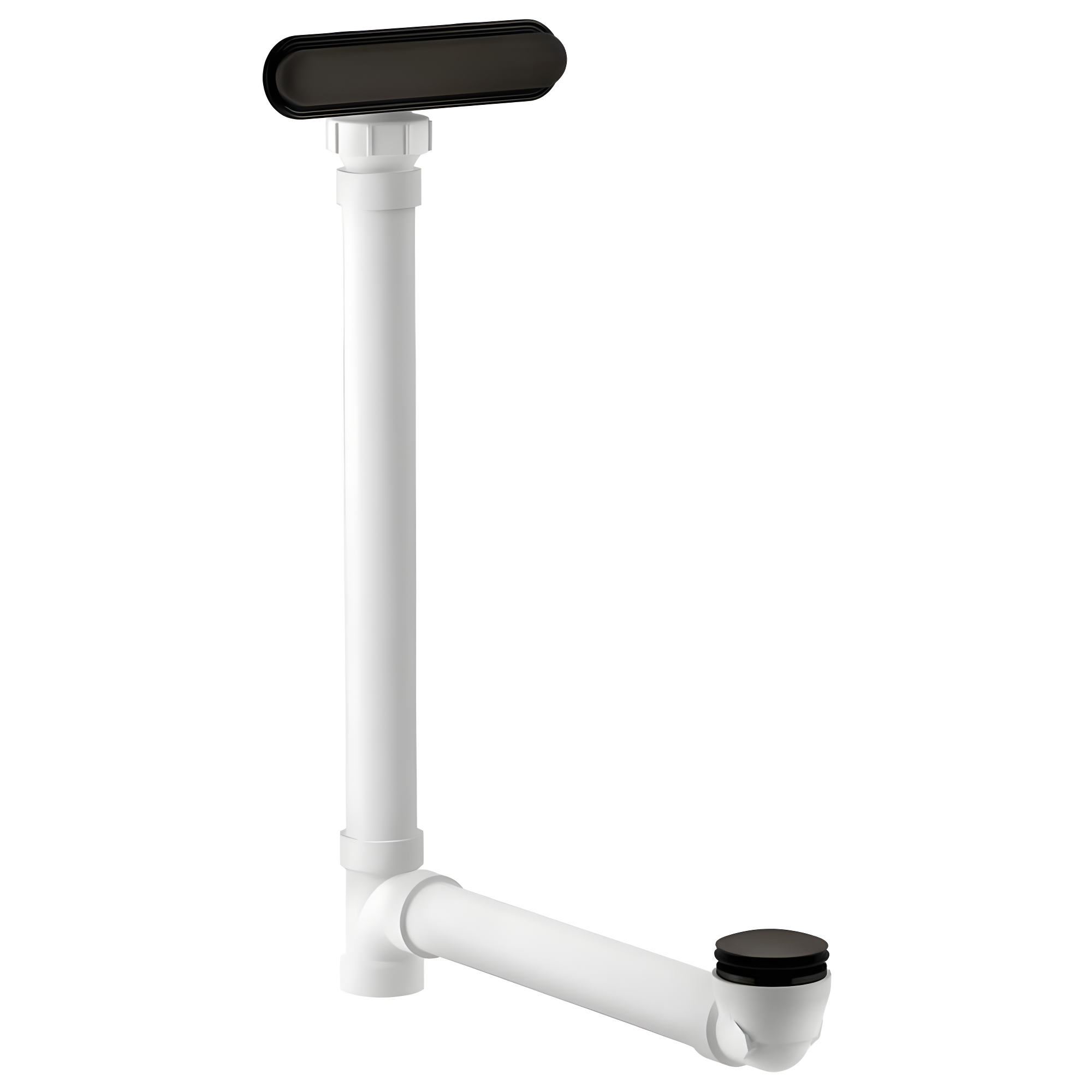 Clearflo Slotted 1.5" Leg Tub Drain with Overflow