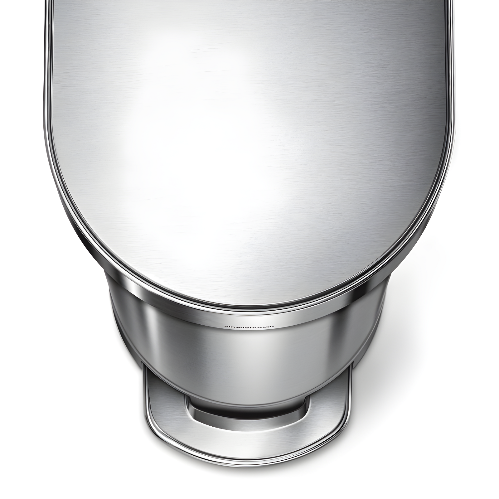 simplehuman 45 Liter / 12 Gallon Slim Hands-Free Kitchen Step Trash Can
