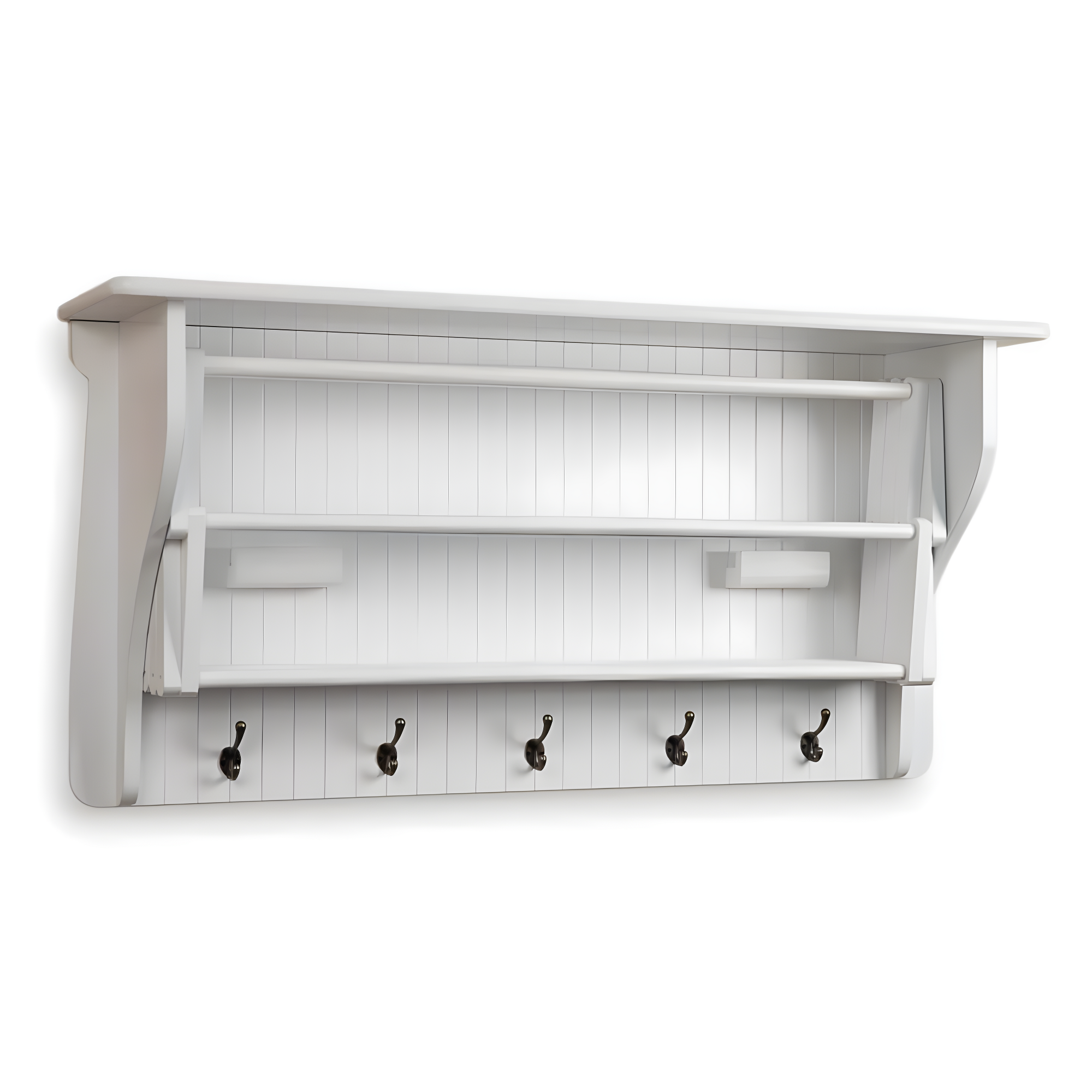 Latitude Run® Collapsible Accordion Wall Mounted Drying Rack