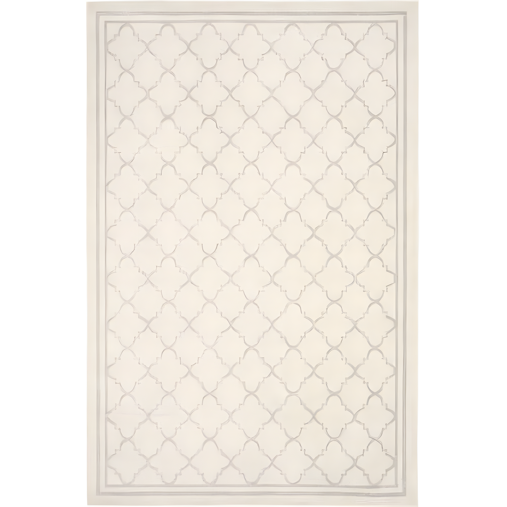 Amherst AMT422 Power Loomed Indoor Area Rug - Beige/Light Grey - 7'x7' - Safavieh