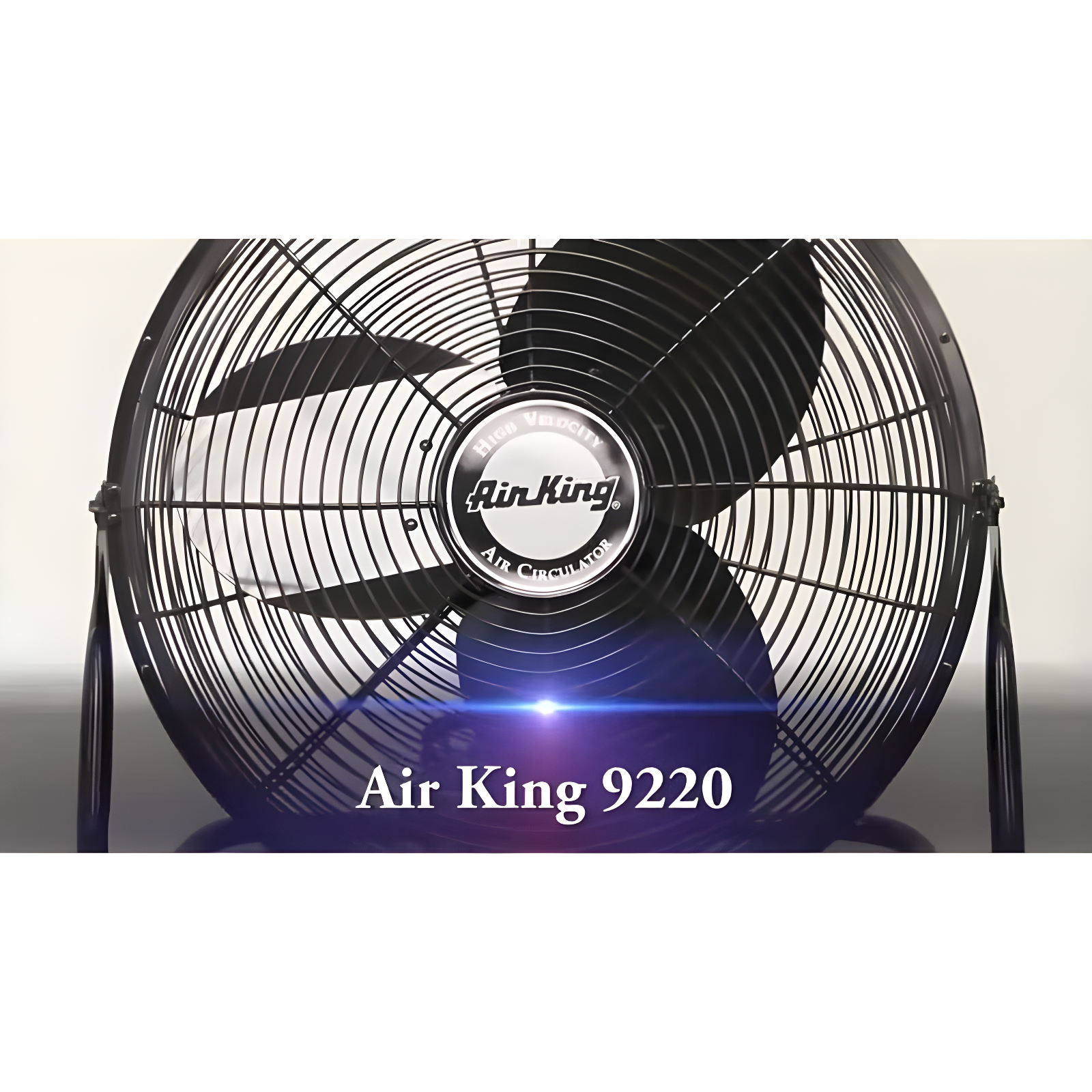 Air King Air King 3-Speed Indoor Industrial Open Motor Pivoting Floor Fan