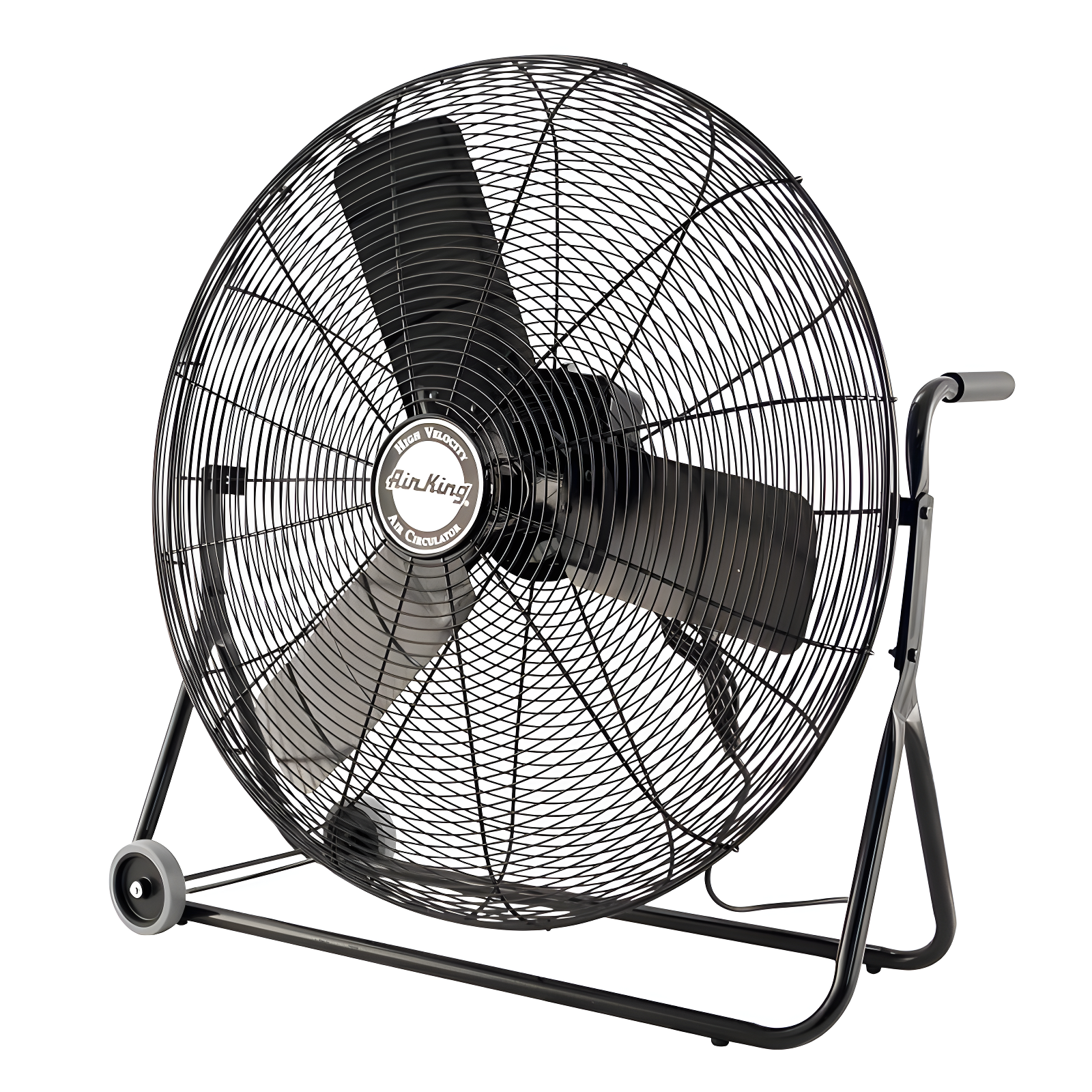 Air King Air King 3-Speed Indoor Industrial Open Motor Pivoting Floor Fan