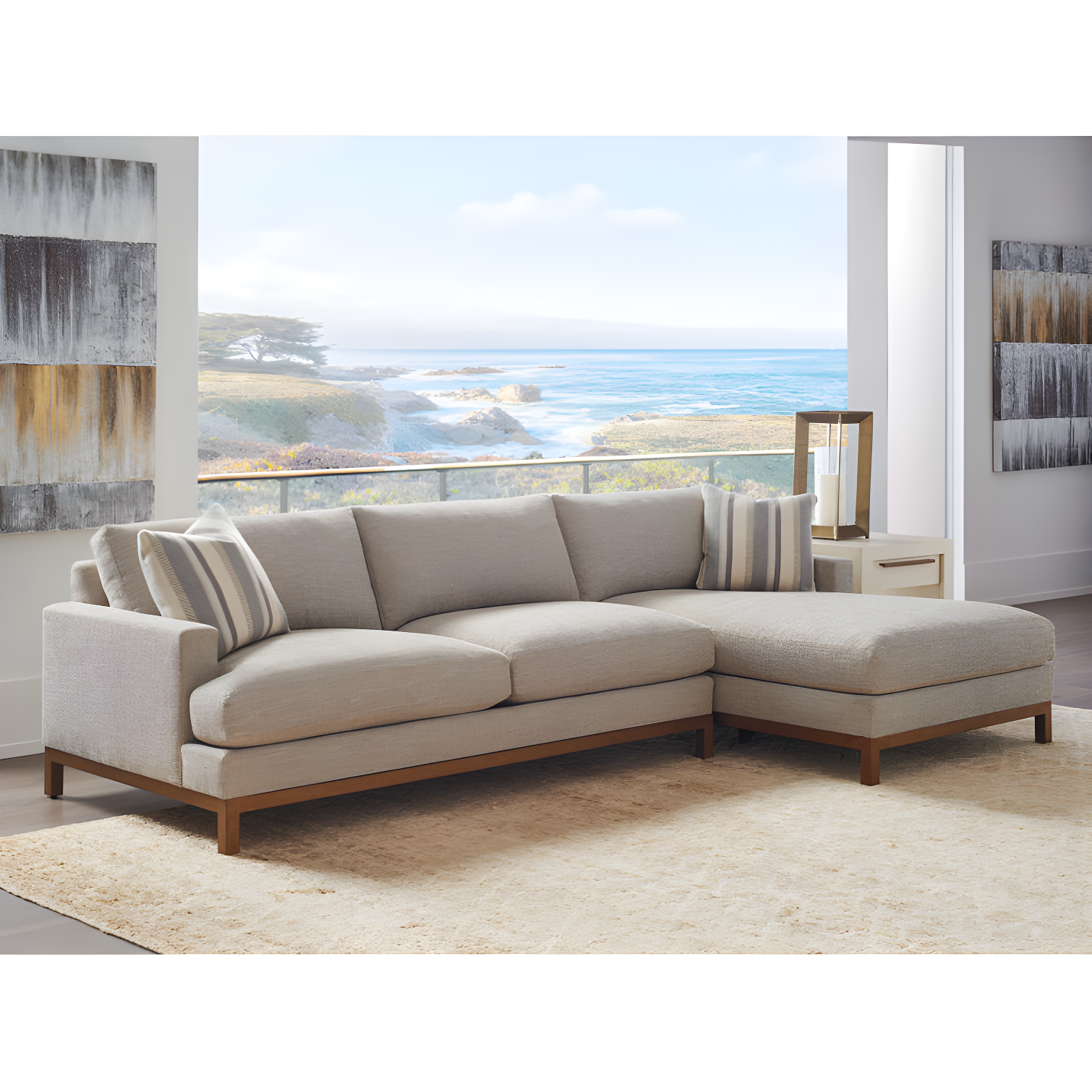 Barclay Butera Barclay Butera Upholstery 2 - Piece Upholstered Sectional