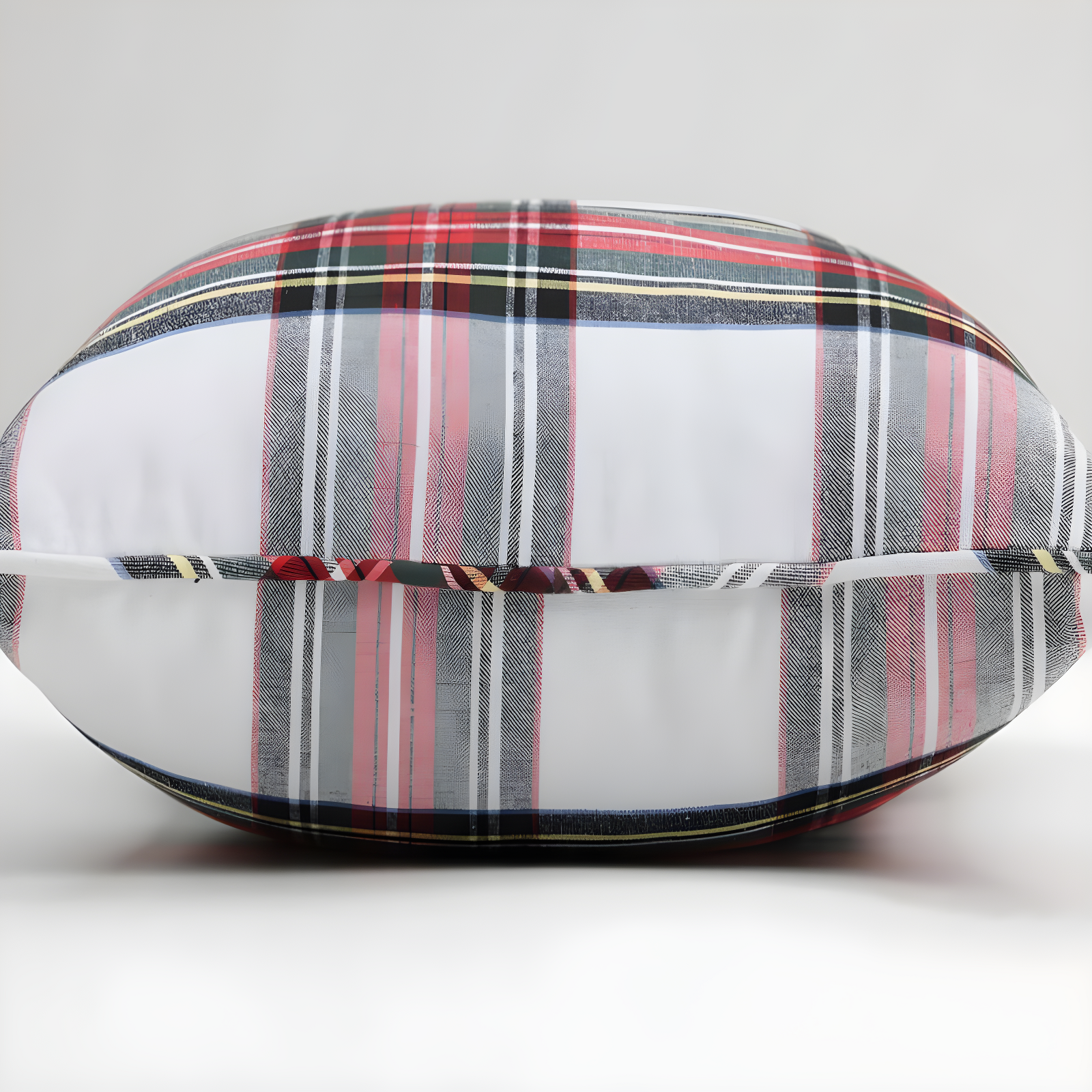 Pillow Perfect Plaid Reversible Throw Pillow