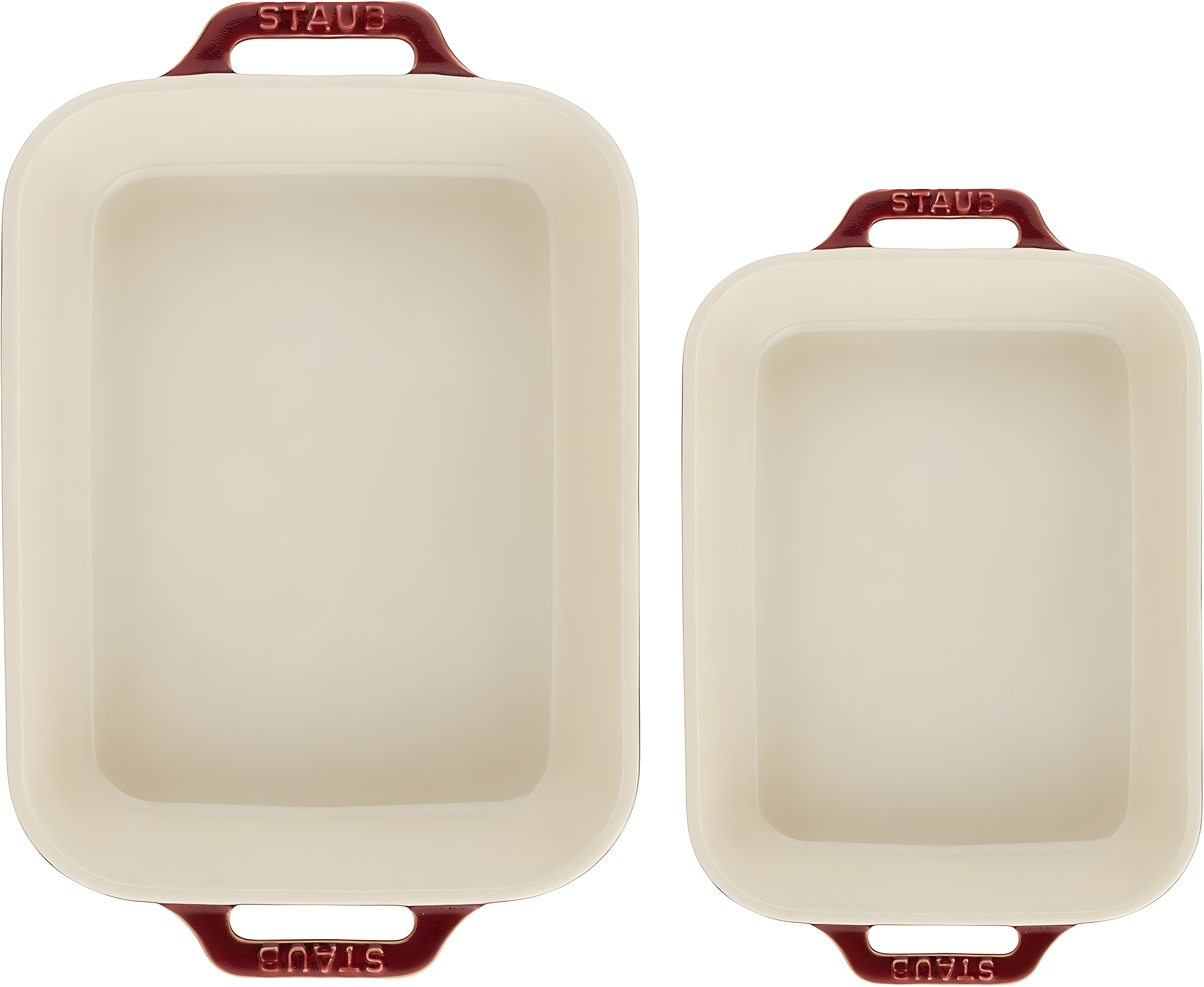 Staub ® Rustic Red 2-Piece Rectangular Baker Set