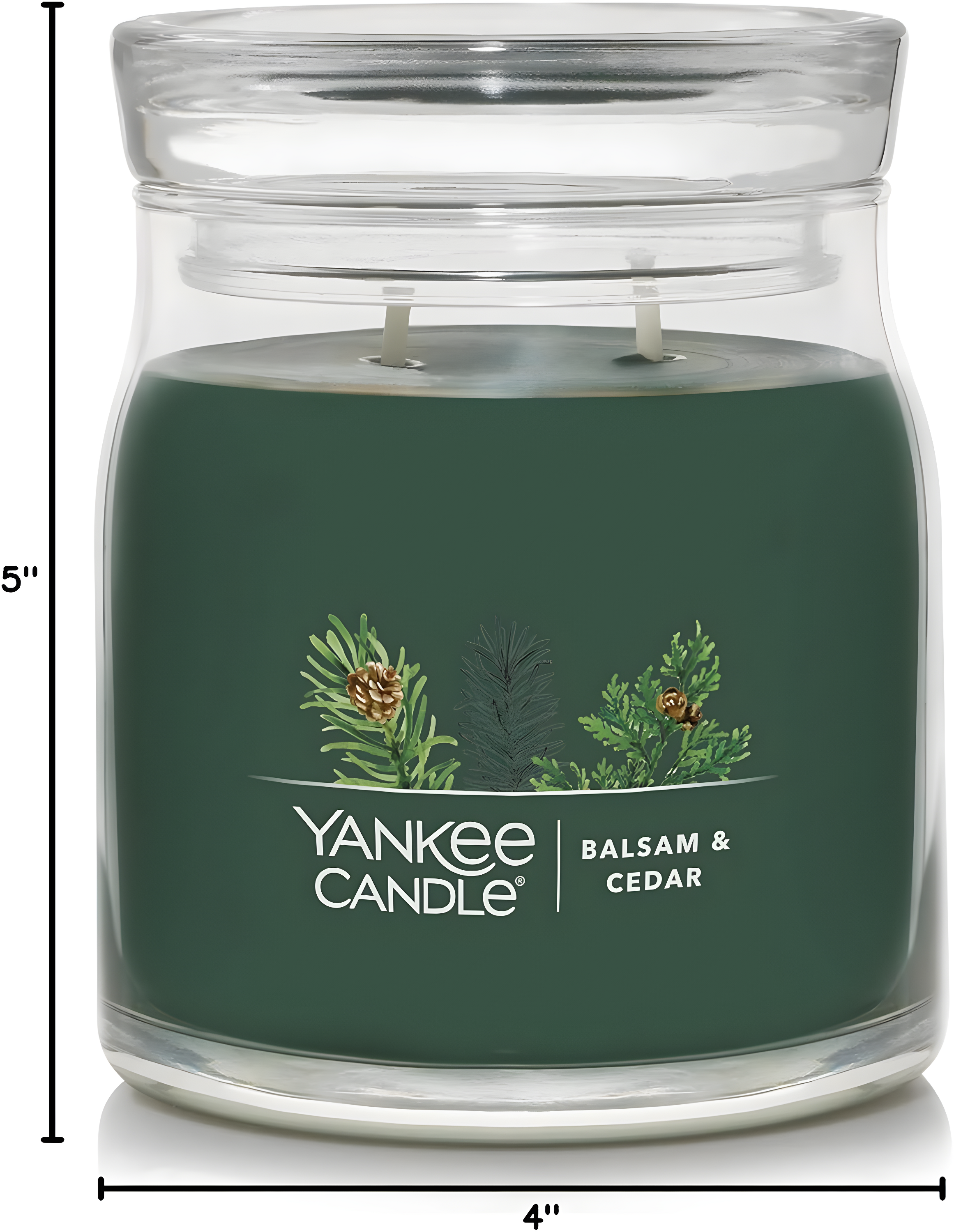 ToccoLeggero Balsam & Cedar Scented Jar Candle