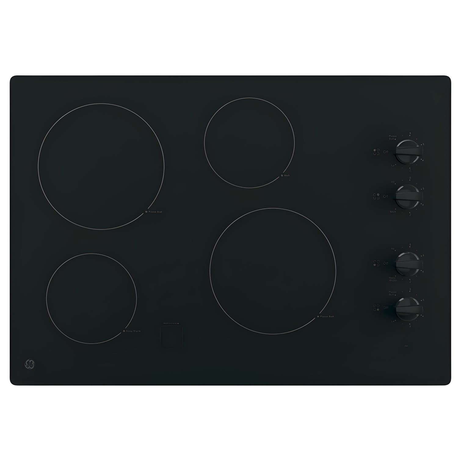 GE 30" Built-In Knob Control Electric Cooktop