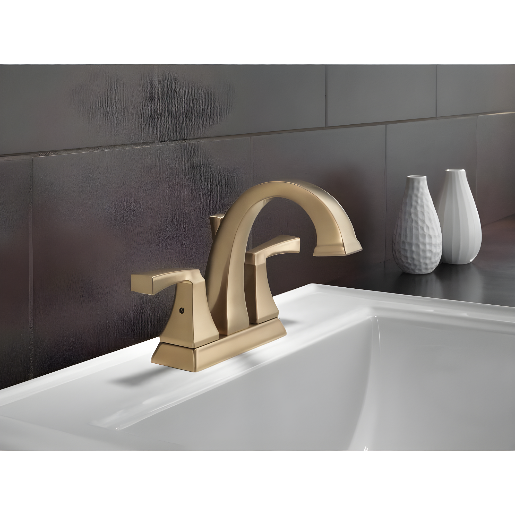 Dryden Centerset Bathroom Faucet with Drain Assembly