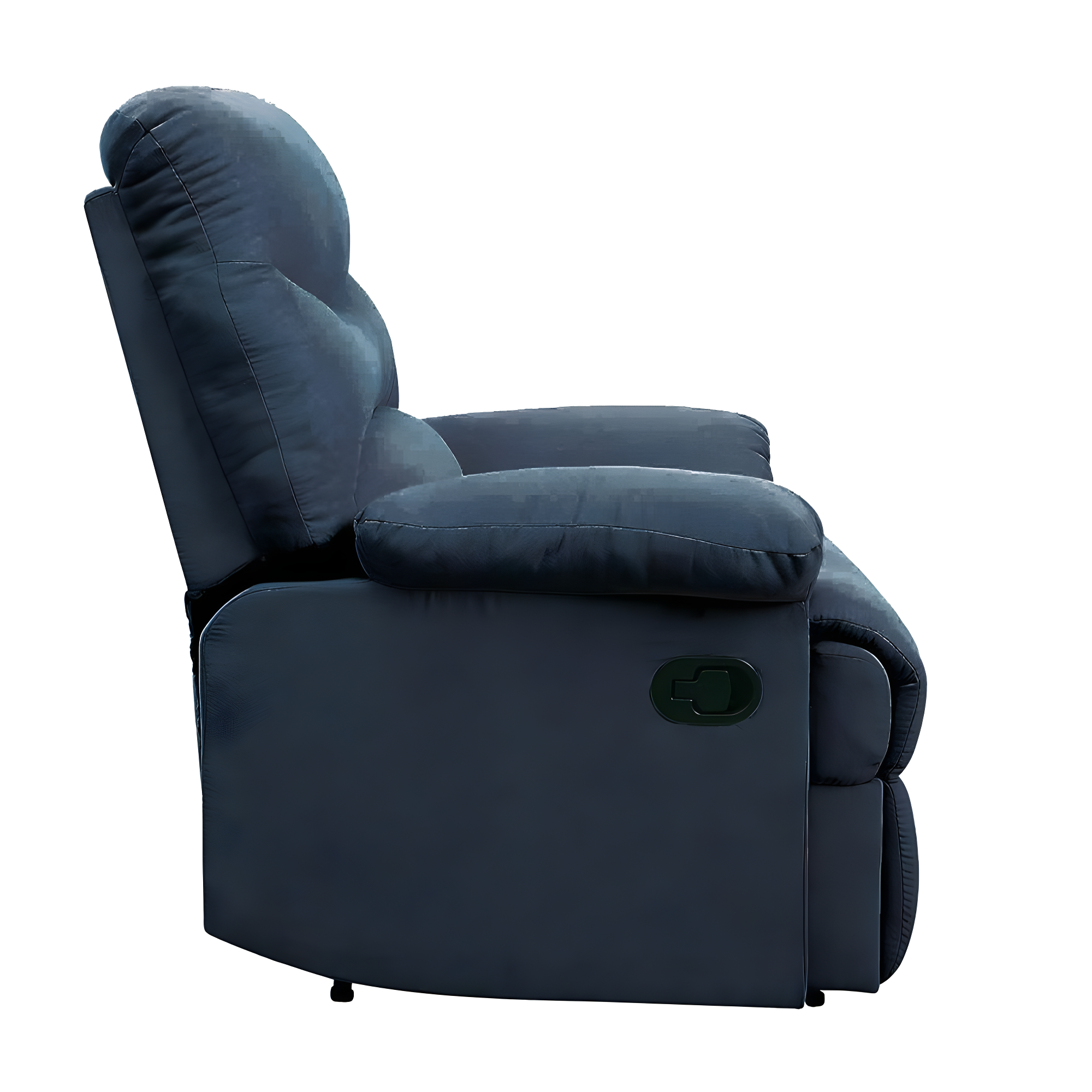 Oakwood Woven Fabric Recliner, Blue