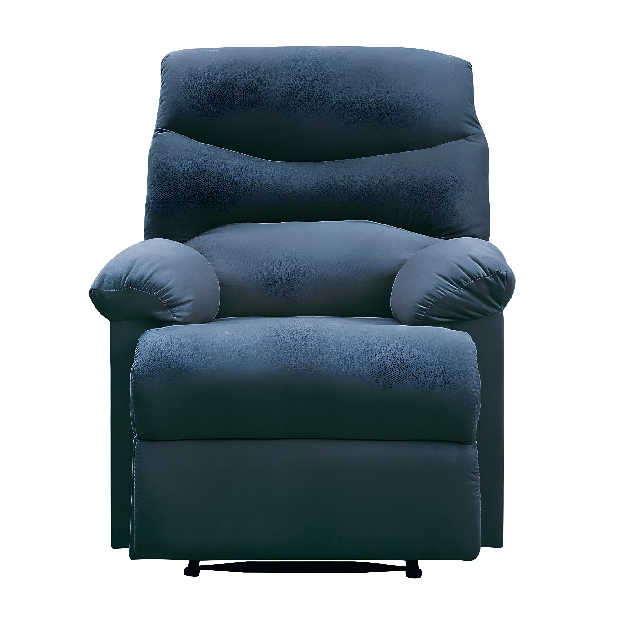 Oakwood Woven Fabric Recliner, Blue