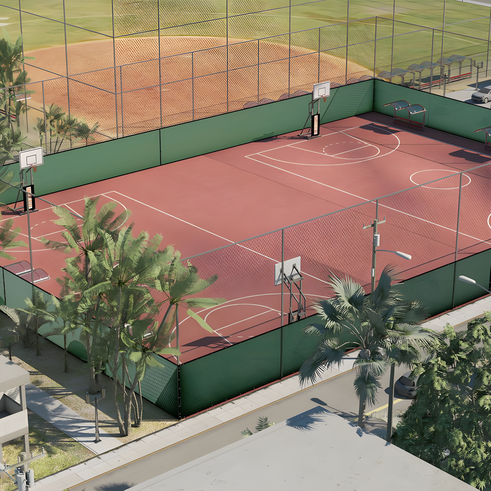 Amgo Fence Privacy Screen Heavy Duty Windscreen with Bindings & Grommets