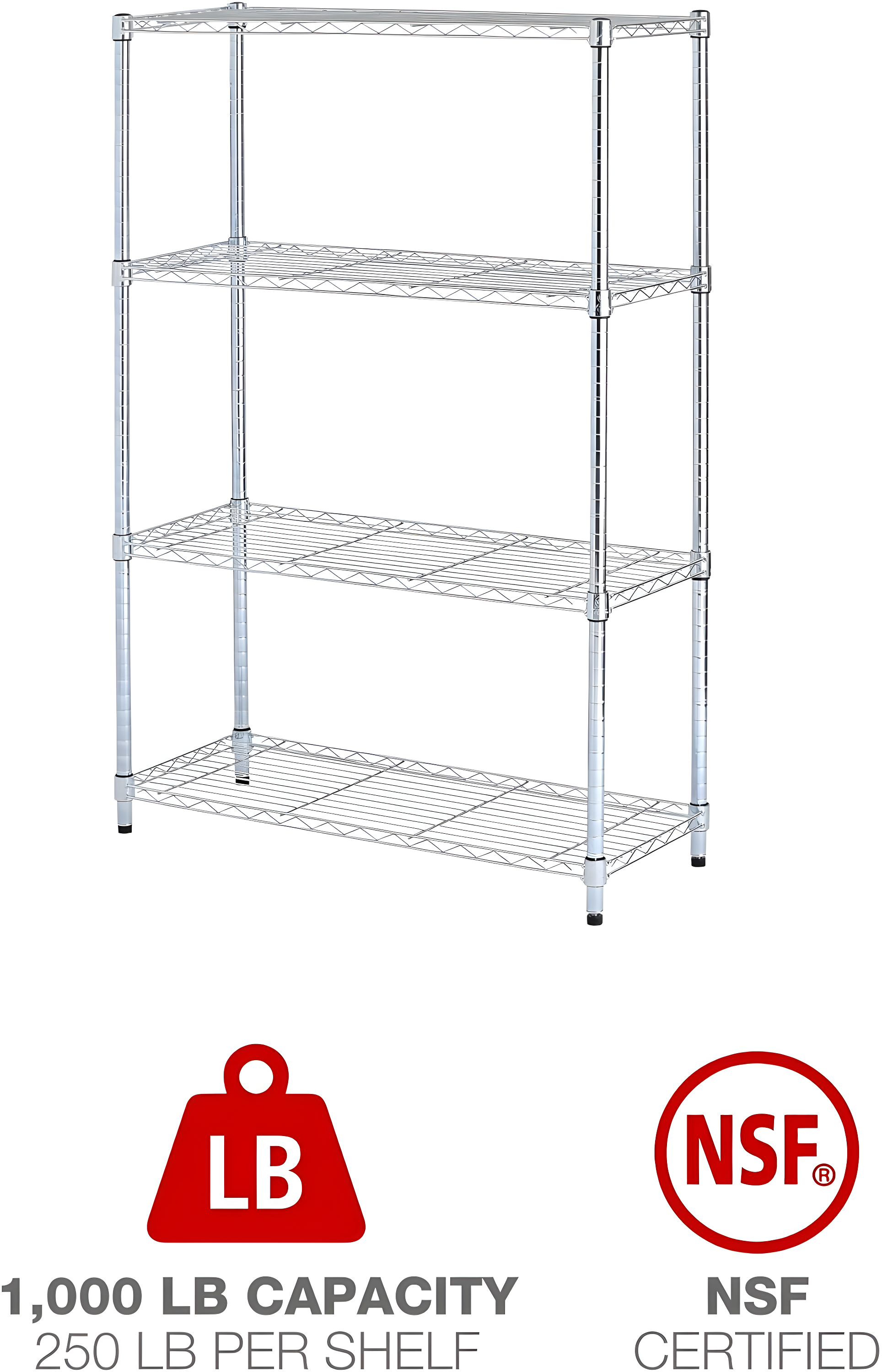 Alera® Residential 36'' W Steel Shelving Unit