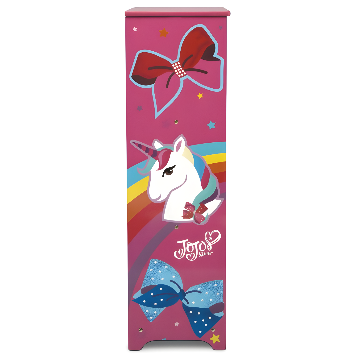 Delta Children Rainbow Unicorn Deluxe 37.5" Bookcase