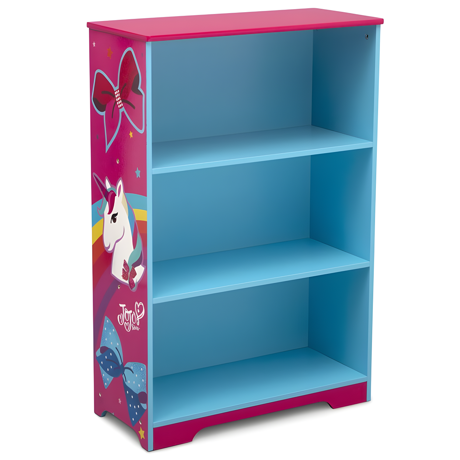 Delta Children Rainbow Unicorn Deluxe 37.5" Bookcase