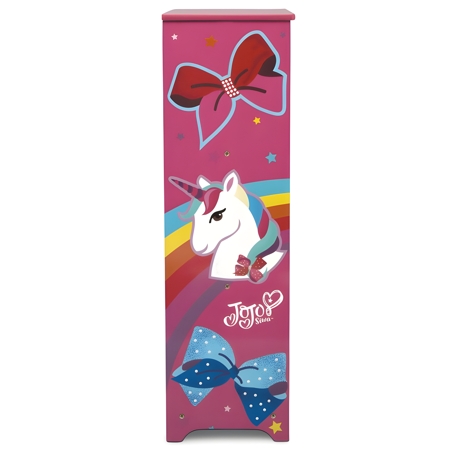 Delta Children Rainbow Unicorn Deluxe 37.5" Bookcase