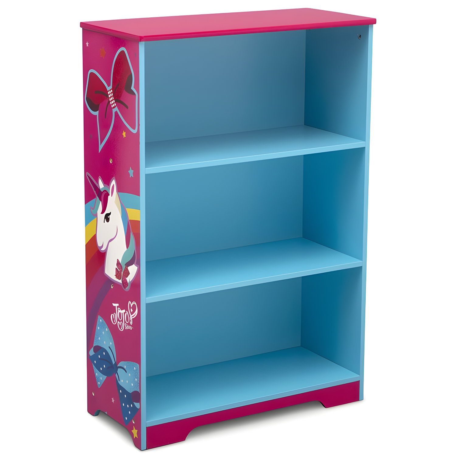 Delta Children Rainbow Unicorn Deluxe 37.5" Bookcase